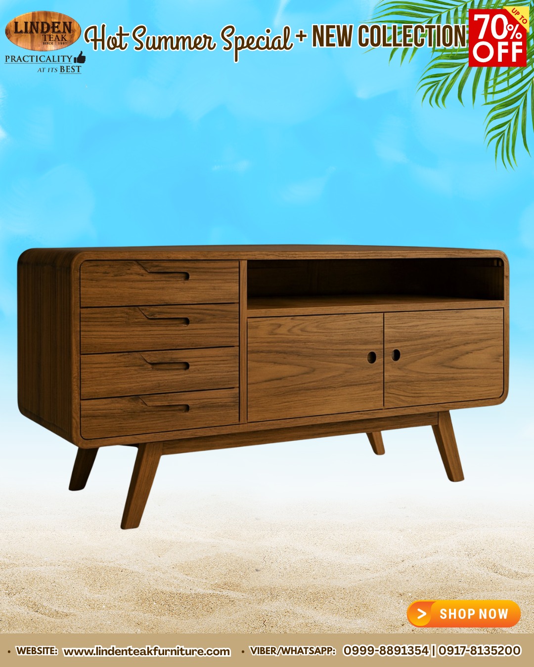 🔥 Hot Summer Special + New Arrival 🔥 Up to 70% OFF on Selected Items!
☀️ The heat is on and so are the savings! 🌴 Discover our hottest summer deals plus exciting new arrivals you’ll absolutely love! From must-have pieces to fresh new finds, this is your perfect time to shop and save BIG! 💛
Don’t miss out — these deals are too hot to handle and won’t last long! 🔥
Ask now! Here are the details:
SHOWROOMS:
☀️ Pitimini, Quezon City (Main Office)
Landline: 8372-2892
Mobile: 0999-889-1354 | 0999-889-1407
☀️ CW Home Depot Commonwealth,
2nd Floor, Quezon City
Mobile: 0999-889-1403
🌞🏖️ For more information or assistance, please contact our friendly customer support team at 0999-889-1354 and look for Irish, Angie, or Tine.
🌊 Not valid with other promos or discounts.
🌊 Promo runs until May 2026 or while allocated stocks last.
🌊 Items are subject to availability (limited stocks only).
🌊 Payment via cash, check, bank transfer, OTC, or GCASH only.
🌊 Delivery charges may apply.
Shop now and make this summer unforgettable! 🌞✨
#SummerSale #HotDealsPH #FurniturePH #HomeEssentials #SulitDeals #UpTo70Off #ShopNowPH #ViralFinds