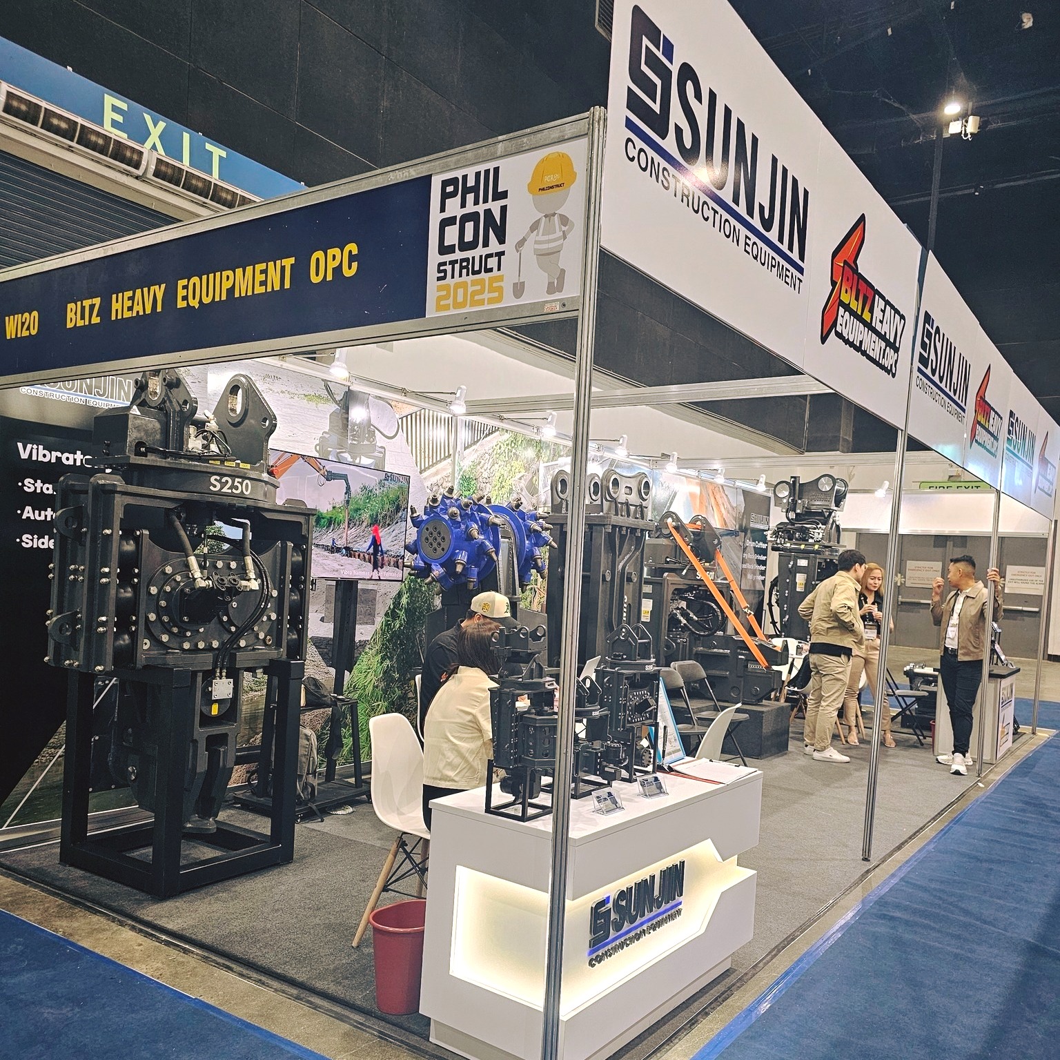 Looking back at PHILCONSTRUCT:
Introducing our top-of-the-line solutions and building relationships that matter in the construction industry.
#VibroHammer #S250T #G30 #DrumCutter #SUNJIN #KoreaManufacturer #Construction #HeavyEquipment