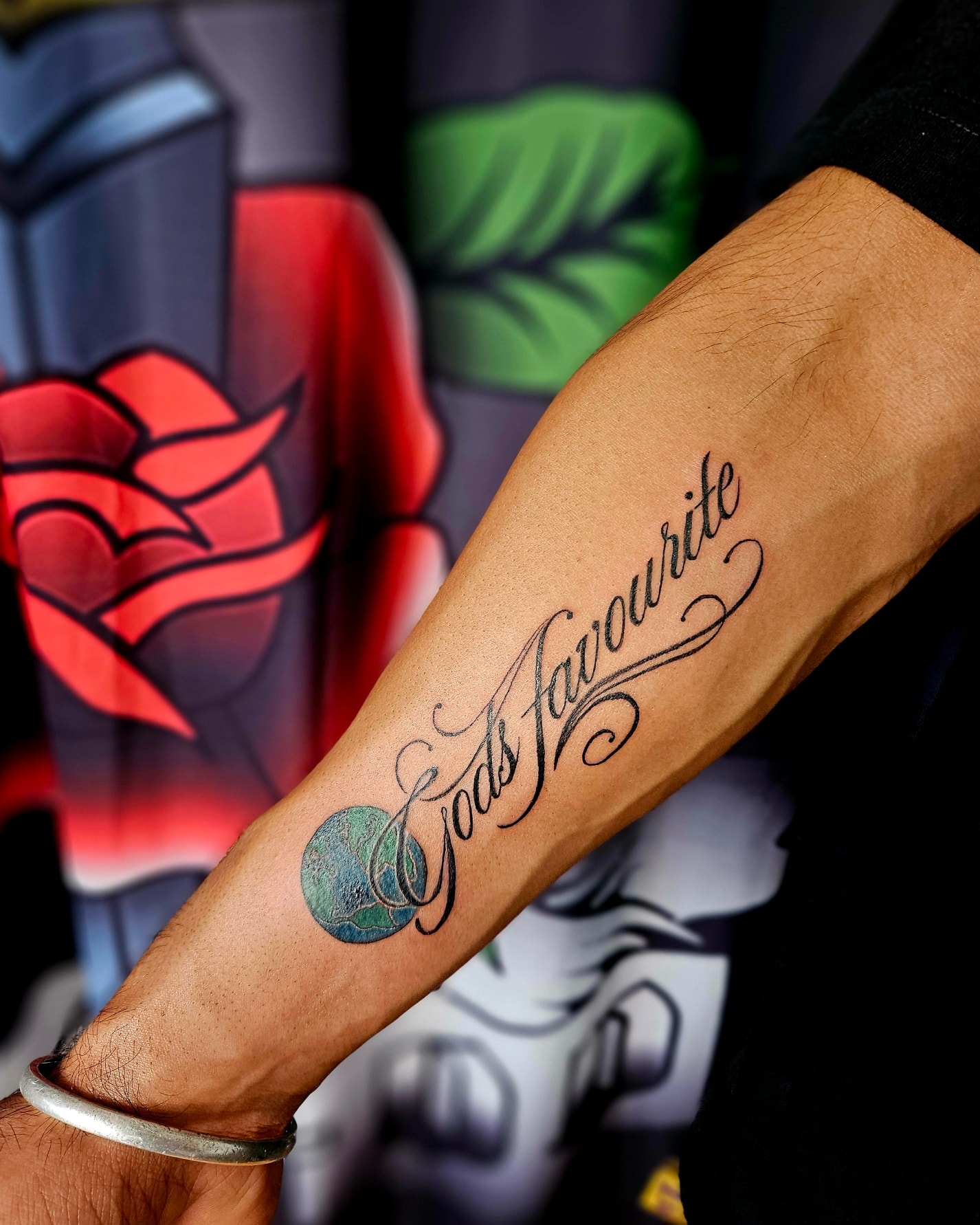 Script š done by Pete @Pete_Explicit Ink #tattoo #explicitinktattoo #ink #scripttattoo #Godsfavorite #graywashtattoo #melbournetattoo #tattooistnearme #stalbanstattoo