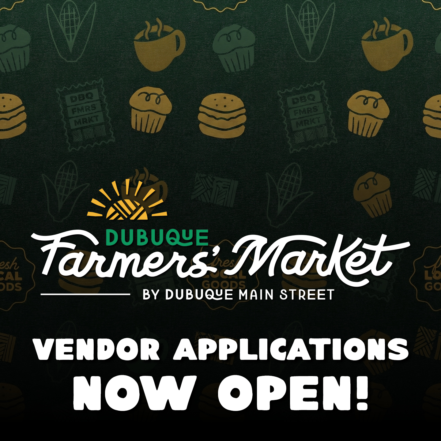Vendor apps are OPEN for 2026! 🌿🎉
Come to a Vendor Information Meeting at the Grand Opera House
📍 135 W 8th St, Dubuque, IA 52001
🗓️ Mon, March 9 • 6 PM
🗓️ Tue, March 10 • 4 PM
We’ll share 2026 market updates + the vendor approval checklist ✅
Apply via the home page at Dubuquefarmersmarket.org or managemymarket.com.
🛍️ Market returns Saturday, May 2 — we can’t wait!
👇 Tag a friend who should vend this year.