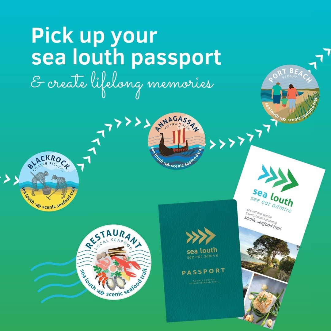 Ready to explore Sea Louth your way this season? 🌊✨
Pick up your free Sea Louth Passport from the Tourist Offices in Carlingford, Dundalk or Drogheda, or download it at sealouth.ie and begin your coastal journey along the Scenic Seafood Trail 🗺️🐚
Here’s how it works 👇
Follow the trail to 14 stunning coastal viewpoints and collect a unique illustrated stamp at each stop from the local businesses listed in your passport.
Feeling peckish along the way? 🍽️
Enjoy a delicious local seafood dish in one of our participating restaurants and receive a restaurant stamp.
Complete the challenge 🎉
Gather 10 scenic viewpoint stamps and 2 restaurant stamps, then return your finished passport to a Tourist Office to claim your Sea Louth beanie. A cosy reminder of your adventure!
Find out more at www.sealouth.ie/how-it-works
#SeaLouth #IrelandsAncientEast #KeepDiscovering #See #Eat #Admire #ScenicSeafoodTrail #CoastalAdventure #ExploreLouth