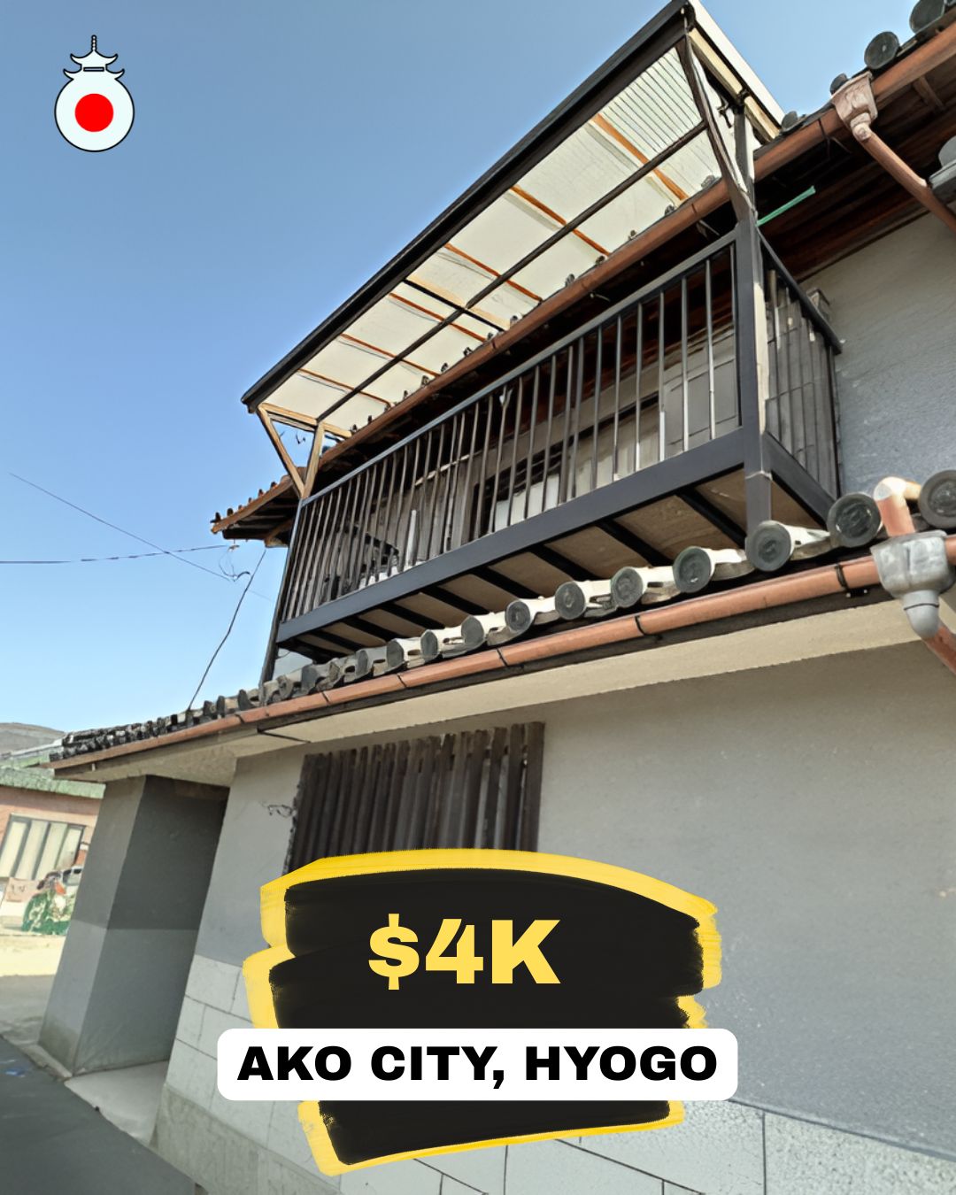 For Sale: 4LDK House in Ako City, Hyogo Prefecture🏯
Shioya
Price: 580,000 円 (Approximately $3,700 USD)
Layout: 4LDK (4 rooms + Living/Dining/Kitchen)
Building Area: 94.21m²
Land Area: 95.86m²
Year Built: January 1965
Access: Banshu Ako Station | 7 Minute Walk
For full details and personalized guidance, click the link in the bio to reach our website, or contact us directly through Instagram. We will be happy to provide all the information you need. 🔑
https://www.omoroiosaka.com/ #620 Week 78 Showcase
--------
Note:
Please be advised that currency exchange rates are subject to fluctuation, and consequently, the price of the property may vary over time. The prices indicated in the accompanying image and description reflect the prevailing rates and values at the time of the original posting.
It is important to note that while we showcase exceptional properties, we are an independent entity representing buyers seeking their dream homes in Japan and are not affiliated with the original listing company.
Furthermore, while all properties are believed to be available at the time of posting, real estate listings can change rapidly, and therefore, the future availability of this specific property cannot be guaranteed.
📢 Ad/Advertisement – This post introduces a property currently for sale in Japan. Omoroi Osaka is not the listing broker or licensed real estate company. This is for informational and promotional purposes only. この投稿は広告です。日本で現在販売中の物件を紹介していますが、Omoroi Osakaは元付業者でも宅建業者でもありません。本投稿は情報提供および宣伝を目的としたものです。
#AkoCityRealEstate
#AkoHyogoProperty
#HyogoHouseForSale
#AkoJapanHomes
#HyogoRealEstate
#AkoCityLiving
#SetoInlandSeaProperty
#HyogoDetachedHouse
#JapanPropertyForSale
#AkoInvestmentProperty
#omoroiosaka
