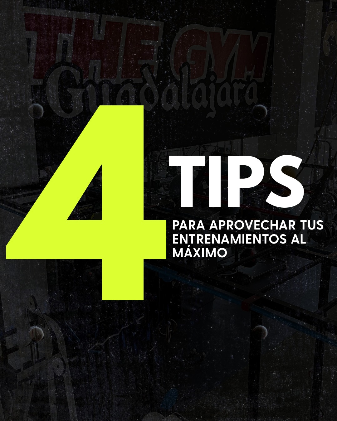 4 Tips BÁSICOS para sacar el mayor provecho a tu entrenamiento✅
¿Cuál te falta implementar?
Agrega otro consejo en comentarios 👇
#gymguadalajara #gimnasio #elmásequipado #xochitl4203