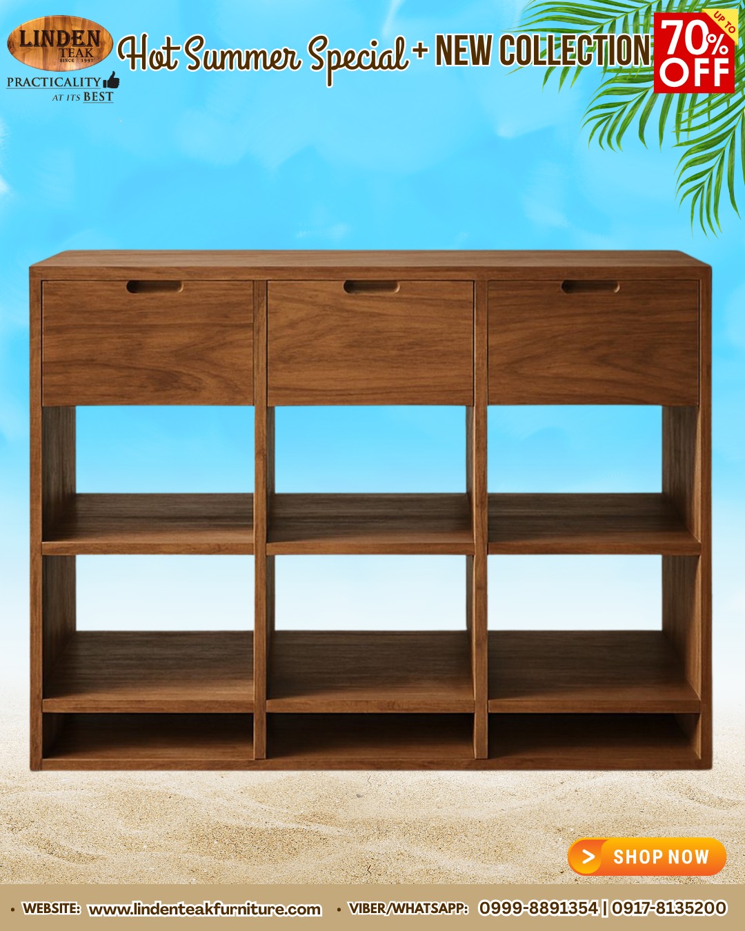 🔥 Hot Summer Special + New Arrival 🔥 Up to 70% OFF on Selected Items!
☀️ The heat is on and so are the savings! 🌴 Discover our hottest summer deals plus exciting new arrivals you’ll absolutely love! From must-have pieces to fresh new finds, this is your perfect time to shop and save BIG! 💛
Don’t miss out — these deals are too hot to handle and won’t last long! 🔥
Ask now! Here are the details:
SHOWROOMS:
☀️ Pitimini, Quezon City (Main Office)
Landline: 8372-2892
Mobile: 0999-889-1354 | 0999-889-1407
☀️ CW Home Depot Commonwealth,
2nd Floor, Quezon City
Mobile: 0999-889-1403
🌞🏖️ For more information or assistance, please contact our friendly customer support team at 0999-889-1354 and look for Irish, Angie, or Tine.
🌊 Not valid with other promos or discounts.
🌊 Promo runs until May 2026 or while allocated stocks last.
🌊 Items are subject to availability (limited stocks only).
🌊 Payment via cash, check, bank transfer, OTC, or GCASH only.
🌊 Delivery charges may apply.
Shop now and make this summer unforgettable! 🌞✨
#SummerSale #HotDealsPH #FurniturePH #HomeEssentials #SulitDeals #UpTo70Off #ShopNowPH #ViralFinds