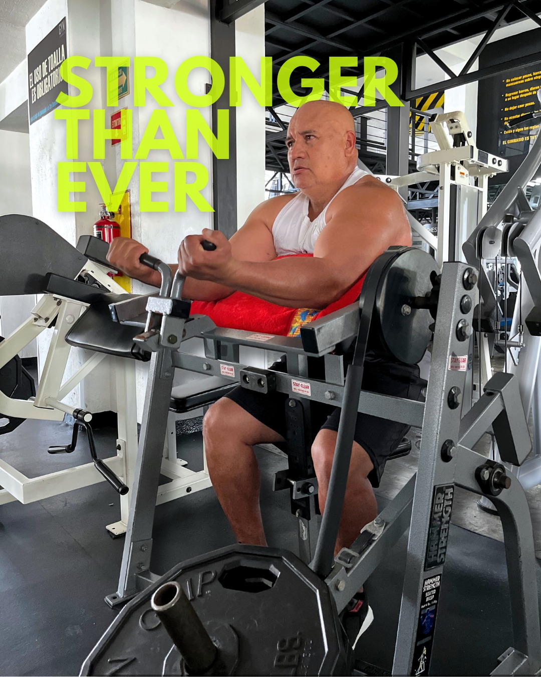 ""El Profe"" Cada día nos demuestra su determinación 💪
#gymguadalajara #gimnasio #elmásequipado #xochitl4203