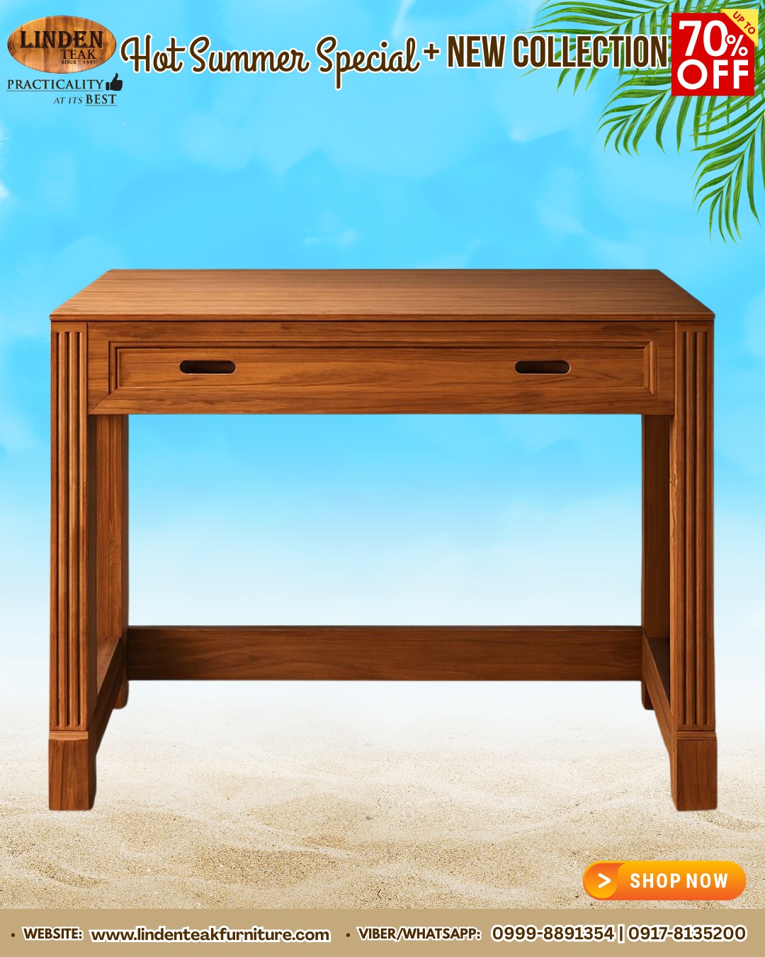 🔥 Hot Summer Special + New Arrival 🔥 Up to 70% OFF on Selected Items!
☀️ The heat is on and so are the savings! 🌴 Discover our hottest summer deals plus exciting new arrivals you’ll absolutely love! From must-have pieces to fresh new finds, this is your perfect time to shop and save BIG! 💛
Don’t miss out — these deals are too hot to handle and won’t last long! 🔥
Ask now! Here are the details:
SHOWROOMS:
☀️ Pitimini, Quezon City (Main Office)
Landline: 8372-2892
Mobile: 0999-889-1354 | 0999-889-1407
☀️ CW Home Depot Commonwealth,
2nd Floor, Quezon City
Mobile: 0999-889-1403
🌞🏖️ For more information or assistance, please contact our friendly customer support team at 0999-889-1354 and look for Irish, Angie, or Tine.
🌊 Not valid with other promos or discounts.
🌊 Promo runs until May 2026 or while allocated stocks last.
🌊 Items are subject to availability (limited stocks only).
🌊 Payment via cash, check, bank transfer, OTC, or GCASH only.
🌊 Delivery charges may apply.
Shop now and make this summer unforgettable! 🌞✨
#SummerSale #HotDealsPH #FurniturePH #HomeEssentials #SulitDeals #UpTo70Off #ShopNowPH #ViralFinds