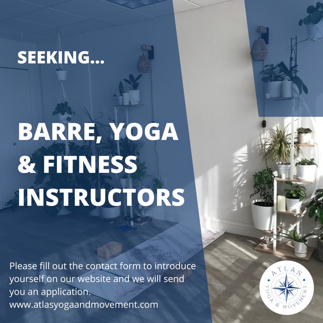 🌿 Now Auditioning Barre, Yoga & Fitness Instructors (Subs + Future Leads) 🌿
Atlas Yoga & Movement is currently auditioning & interviewing instructors for our sub list and future weekly teaching opportunities.
We’re intentional about who we bring into our space.
We are not looking for ego-driven teaching or a “no pain, no gain” approach. We are looking for instructors who are certified (or hold equivalent professional experience — such as a dance teaching background or comparable training) and who:
✨ Hold space with presence, warmth, and compassion
💛 Create a welcoming, supportive environment for every student
💪 Lead creative, skilled, high-quality classes
🧠 Value alignment, thoughtful cueing, and intentional movement
🤝 Build connection and community
📅 Are reliable, communicative, consistent and professional
📣 Are excited to build a following and grow with a studio long-term
We’re especially interested in instructors who want to plant roots and create something meaningful with us — not just teach a class, but build connection, community, and momentum.
Our studio is rooted in encouragement, inclusivity, and authenticity. We believe strong classes can be both challenging and supportive. Students should leave feeling empowered — not defeated.
If you’re serious about your craft and aligned with this approach, we’d love to know you.
📩 Serious inquiries only. Please reach out through the contact form on our website and we’ll send you an application:
www.atlasyogaandmovement.com
We believe great spaces are built on great people. Let’s grow something meaningful together. 💛