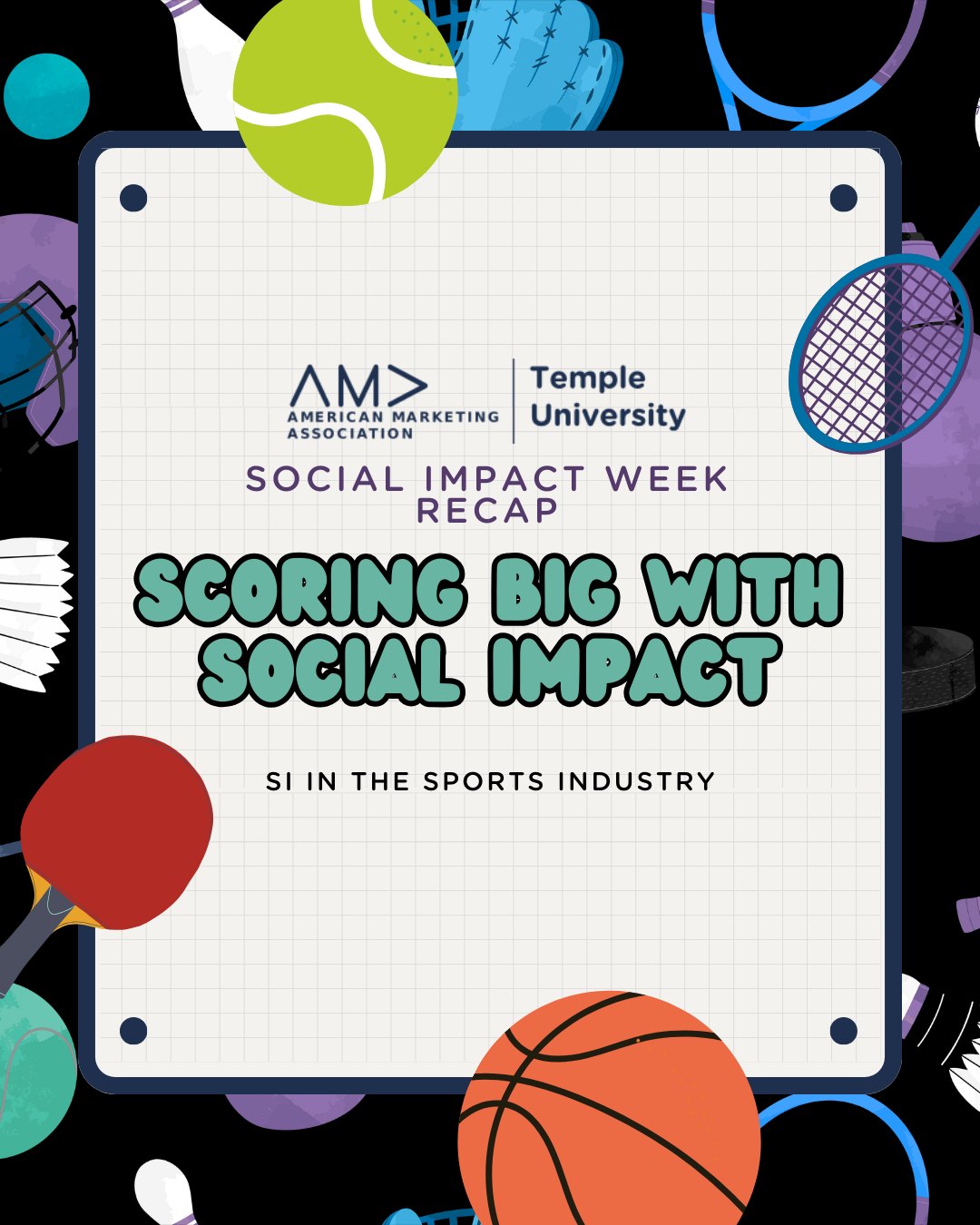 Marketing with meaning 💛
We brought Social Impact Week to life — turning conversations into action and ideas into real community impact.
We:
⚡ Packed snack bags with TUCSA to support our local community
⚾ Hosted a Phillies-themed bake sale benefiting the Work Meaningful Foundation
🎤 Learned from three incredible leaders making an impact every day
A huge thank you to:
✨ Dave Gerson – Major Gift Officer at the Temple University School of Sport, Tourism and Hospitality Management
✨ Mariam Ghobrial – Manager of Charitable Programs & Operations at the Philadelphia Union
✨ Leslie Walker – Executive Director of the 76ers Youth Foundation
Your insight and leadership reminded us that marketing is more than strategy — it’s influence, responsibility, and community.
Shoutout to our Social Impact Committee and every member who showed up and made this week meaningful.
#TUAMA #SocialImpactWeek #MarketingWithPurpose #TempleUniversity #ImpactInAction