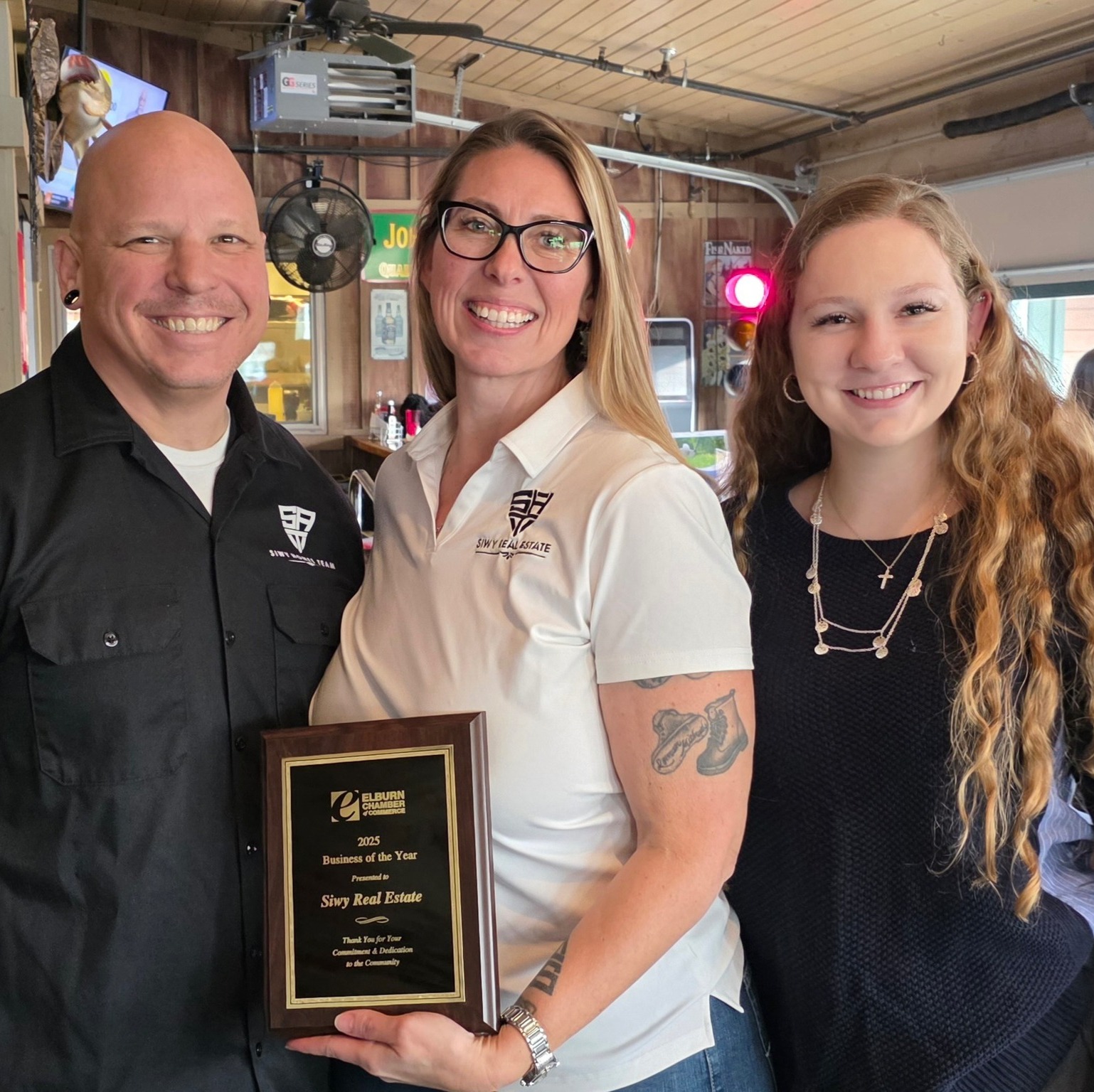 HUGE thank you to the Elburn Chamber of Commerce for recognizing Siwy Real Estate as the 2025 Business Of The Year 🎉
We’re incredibly honored and so grateful to everyone who voted and continues to support us. ✨
Being part of the Elburn community means the world to us. This is home for our team, and we love pouring back into the place and people who make it so special. Helping our clients, supporting local businesses, and serving this community is what it’s all about for us — and honestly, we have a lot of fun doing it too.
Thank you to everyone who trusts us, supports us, and cheers us on. We truly couldn’t do it without you. We’re excited for what 2026 has in store and all the ways we can continue to help our clients and community this year. 🏡✨
#BusinessOfTheYear #ElburnIL #ElburnChamber #LocalBusiness #RealEstate #CommunityFirst #Grateful #SiwyRealEstate #SupportLocal #ElburnCommunity #RealEstateLife #ThankYou #ServingOurCommunity #siwyrealestate