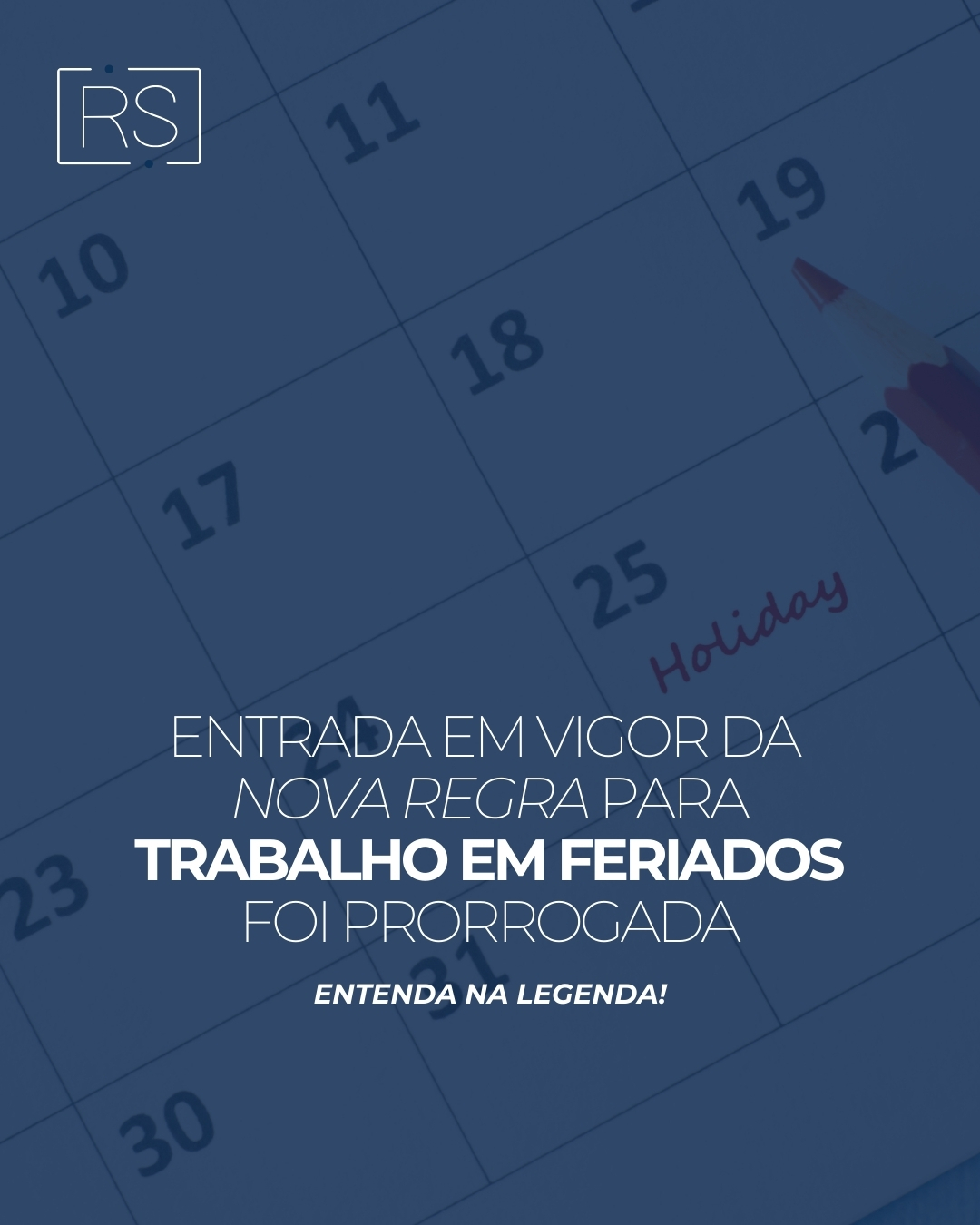 O Ministério do Trabalho e Emprego prorrogou por mais 90 dias a entrada em vigor da Portaria n.º 3.665/2023, que altera as regras para o trabalho em feriados no comércio.
A norma restabelece a exigência de convenção coletiva para autorizar o funcionamento de supermercados, farmácias e demais estabelecimentos comerciais em feriados, conforme previsto na Lei n.º 10.101/2000 e na Lei n.º 11.603/2007.
Com o adiamento, representantes de empregadores e trabalhadores ganham prazo adicional para negociar as condições de funcionamento dessas atividades.
Nossa equipe acompanha as atualizações trabalhistas para orientar empresas quanto às exigências e aos impactos na rotina operacional.
📍 Av. Paraná, 485 – 6º andar – Centro, BH/MG
📞 (31) 2103-4141
🌐 www.realsistema.com.br
#realsistema #direitotrabalhista #comercio #feriados #legislacaotrabalhista