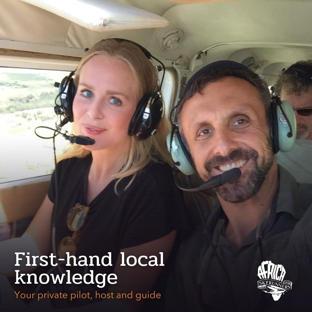 On an Africa Sky Runners trip, your pilot isn’t only up front doing checks and calls, they’re also your host/guide. The person who adds the local context between airstrips, over dinner, and in the quiet in-between moments.
That means first-hand local knowledge you can actually use, bush awareness, and the kind of intimate details that makes a place feel real; like naming the bird nobody else has spotted yet, or explaining what you’re seeing on the ground as you track toward the strip.
👉 Comment the words PILOTS AND FLEET and we will send you the link via DM.
Live your dream. Fly the wild.
📞💬+27 (0)83 760 1330 📨info@africaskyrunners.com
#CustomScenicFlights #TailoredViewsFromAbove #AfricaSkyRunners