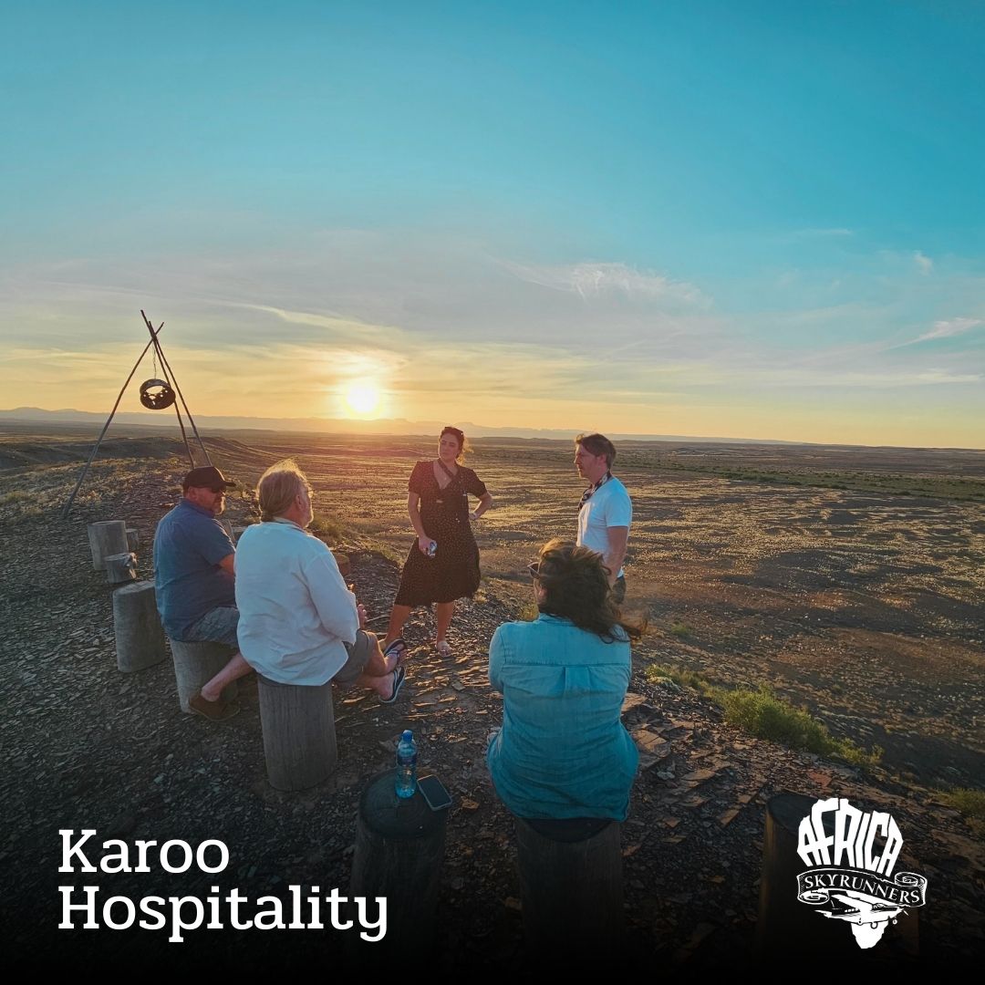 Touch down in the Tankwa and the pace changes immediately. You’re met with welcome drinks and a quick camp orientation, then it’s straight into the good stuff: sundowners on a koppie with the desert stretched out in every direction.
As the temperature drops, the evening turns into either a proper fireside braai or an evening of fun in the iconic Onverklaar Bar. Overnight under the stars in your tented camp, then start Day 2 with sunrise coffee and a fireside breakfast before we lift off and head home.
👉 https://bit.ly/flyexptankwakaroo
Book 📞💬+27 (0)83 760 1330 📨info@africaskyrunners.com
#AfricaSkyRunners #TankwaKaroo #FlyInSafari #KarooExperience #StargazingSouthAfrica