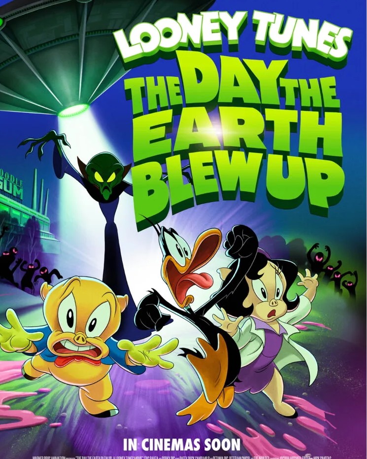 Top for Family - The Day The Earth Blew Up: A Looney Tunes Movie
Fri 20/22 March | MK Gallery
Porky Pig and Daffy Duck become Earth’s only hope when their antics at the local bubble-gum factory uncover a secret alien mind-control plot. Faced with cosmic odds, they must save their town and the world while not driving each other totally looney. Check website for screen times . .
https://mkgallery.org/event/the-day-the-earth-blew-up-a-looney-tunes-movie-pg/
