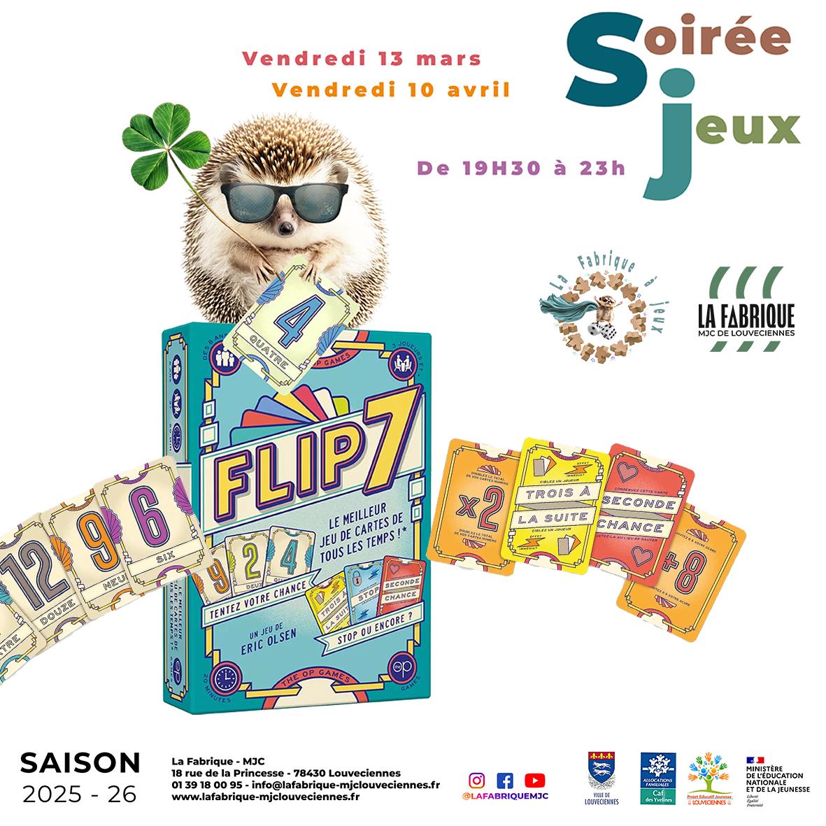 🌟RAPPEL : CETTE SEMAINE A LA MJC🌟
🧬LA RÉSISTANCE AUX ANTIBIOTIQUES,
UNE MENACE POUR LA SANTÉ GLOBALE
Jeudi 12 mars, 20h30
Une conférence scientifique organisée par Louv’Science
Entrée libre - Ados/adultes
🎲SOIRÉE JEUX
Vendredi 13 mars, 19h30-23h
Plus d’une centaine de jeux de société à tester
Entrée libre - Ados/adultes
👋RÉSEAU JEUNES
Samedi 14 mars, 10h
Échanger et débattre entre jeunes sur les sujets qui les concernent
13-17 ans - Inscriptions
🪡CLUB CRÉA
Samedi 14 mars, 14h-16h
Des ateliers créatifs malins, avec Nina et Augusta
10-17 ans - Inscriptions