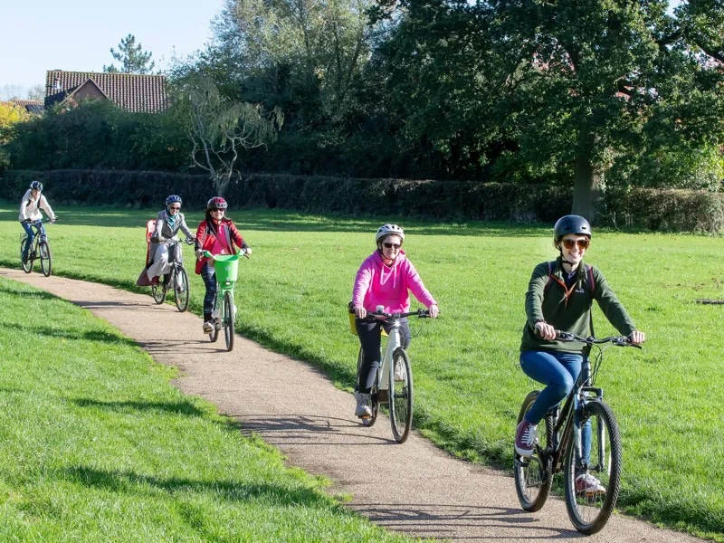 Parks Trust - FREE MK Health Rides
Led by The Parks Trust every two weeks. They are an excellent opportunity to explore Milton Keynes' green spaces. Come along and make friends and improve your health!
https://www.theparkstrust.com/activities/mk-health-rides/