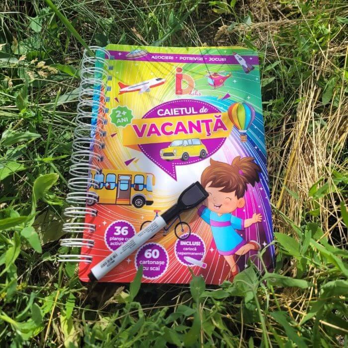 🌷 Primăvara bate la ușă și vacanța de Paște se apropie!
Caietul de Vacanță (2+ ani) e partenerul perfect pentru zilele libere – fie că le petreceți acasă, la bunici sau în călătorie! ☀️
✨ Ce conține:
🎯 36 de activități variate
🖊️ Cartonașe cu scai – lipești, dezlipești, repeți!
📝 Planșe laminate SCRIE-ȘTERGE-RESCRIE + marker inclus
📚 Culori, forme, cifre, litere, părți ale corpului, anotimpuri
Un singur caiet, zeci de ore de distracție educativă! 🌈
💝 89 lei | 100% fabricat în Iași 🚚 Transport gratuit la comenzi peste 229 lei
👉 https://www.ideicudichis.ro/product-page/caiet-de-vacanta-2-ani
#ideicudichis #caietdevacanta #vacantadepaste #activitatipentrucópii #2ani #fabricatinromania