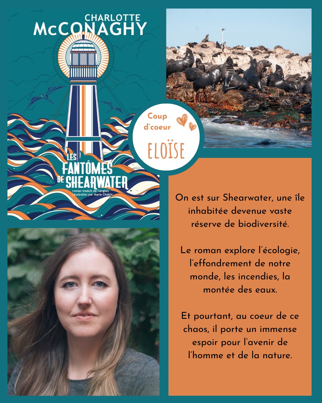 ❤️ Coup de cœur : Les fantômes de Shearwater écrit par @charlottemcconaghy et publié aux @gaiaeditions
#coupdecoeur #litterature #librairieindependante