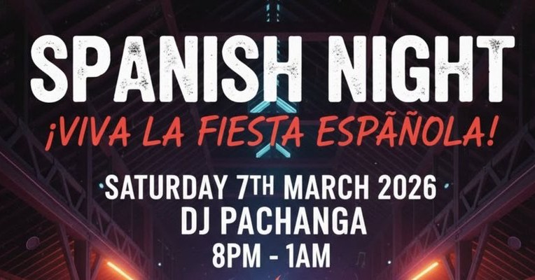 Spanish Night MK
Sat 07 Mar | MK 11
Welcome to our wonderful Spanish themed night party. Enjoy the fiesta with a Spanish DJ's joining us to play the best Latin Music and the top hits.
https://www.mk11kilnfarm.com