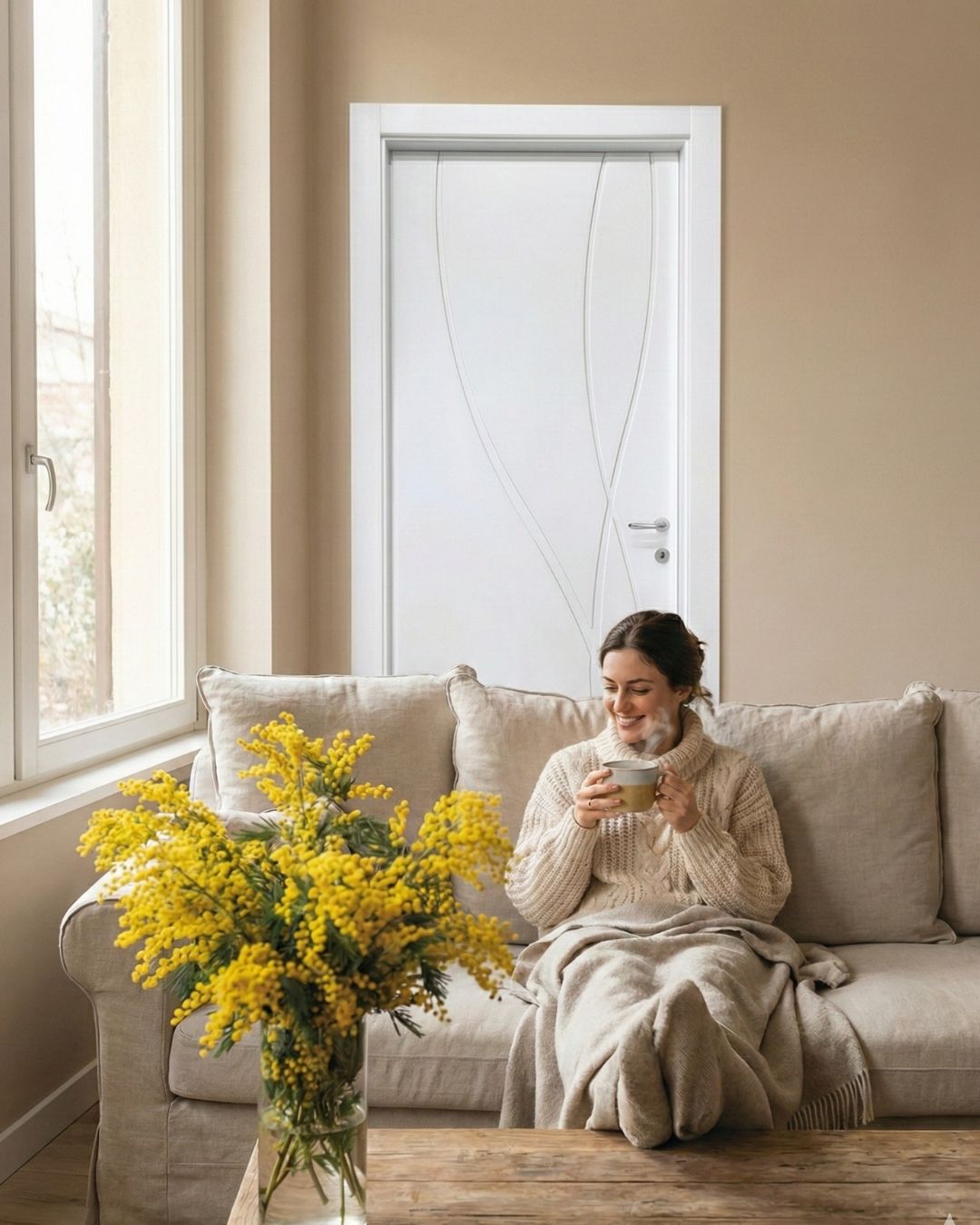 Un piccolo momento di pace, il profumo della mimosa e il calore di casa. 💛✨
Oggi celebriamo la forza, l’eleganza e la bellezza di tutte le donne.
Quelle che sanno rendere ogni spazio un rifugio unico e speciale.
Auguri di cuore da tutto il team di EBE Porte! 💐
#8Marzo #FestaDellaDonna #Mimosa #HomeSweetHome #Cercenasco