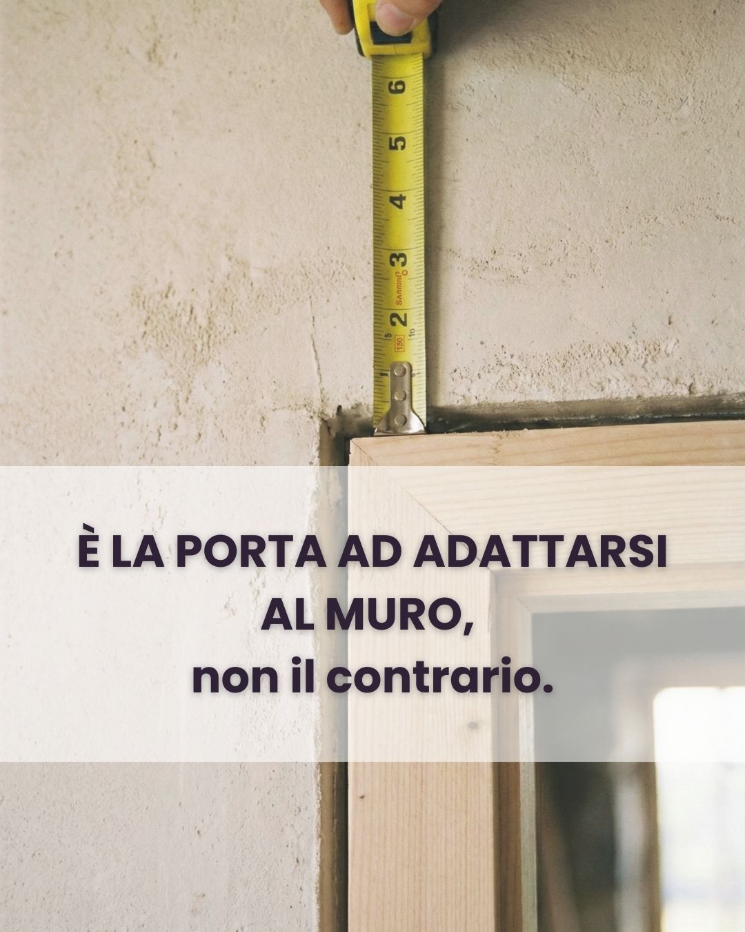 Misure particolari?
Nessun problema, è la nostra specialità! 📏✨
In EBE Porte adattiamo la porta ai tuoi spazi, non il contrario.
Ecco perché scegliere il nostro su misura:
✅ Rilievo millimetrico: misuriamo con precisione per un incastro perfetto.
✅ Zero compromessi: nessuna modifica ai tuoi muri, pensiamo a tutto noi.
✅ Libertà totale: la porta dei tuoi sogni, nelle dimensioni che servono a te.
Hai una misura "difficile"?
Portaci la tua sfida, troveremo la soluzione ideale!
📍 Via Manzoni, 1 Cercenasco (TO)
📞 +39 011 980 97 30
🌐 www.ebeporte.it
#EbePorte #PorteSuMisura #Ristrutturazione
#Cercenasco #InteriorDesign #Artigianato #FuoriMisura