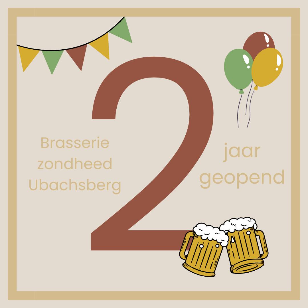 🎉 De tijd vliegt! Afgelopen zondag was het 1 maart 2026 en waren wij alweer 2 jaar open!🥳
Via deze weg willen wij graag iedereen ontzettend bedanken voor zijn of haar bijdrage (op welke manier dan ook) aan dit 2-jarig bestaan! 🙏😊
We hopen Brasserie Zondheed Ubachsberg nog jarenlang op dezelfde wijze voort te zetten!
Graag tot snel en...Zondheed!🍻
#zondheed #jubileum2jaar #brasseries #landvankalk #brasserie #lunchtime #lunch #diner #vergaderen #zondheed #visitzuidlimburg #ditisparkstad #genberg #gemeentevoerendaal #eetcafé #ubachsberg