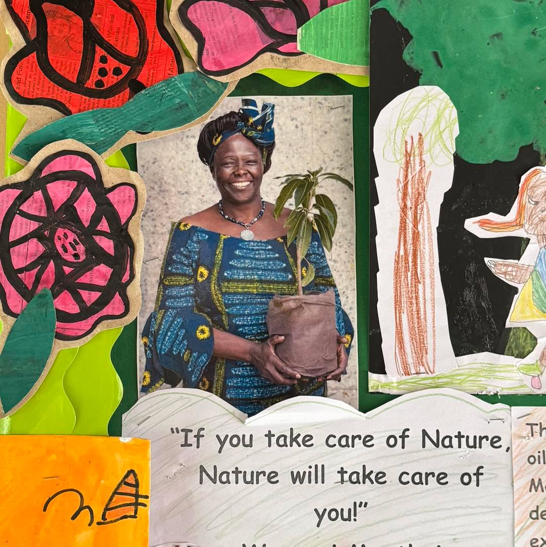 Today, we celebrated the legacy of Prof. Wangari Maathai, whose lifeโs work was dedicated to protecting forests, biodiversity, and our planet. She was a remarkable woman who found her voice, stood firm in her convictions, and reminded us that small actions spark big change.
We reflected on her powerful โHummingbird storyโ- a reminder that no matter how small we may feel, we can all choose to do the best we can.
We were also honoured to host Caro and David from the wearetheleaf LEAF Charity, who are doing impactful work in terrestrial and mangrove reforestation along the Coast, continuing the spirit of restoration and community action.
Her legacy continues to challenge and inspire us, reminding us that we can all make a difference in our own ways.
As Wangari Maathai once said, โYou can make a difference. You donโt have to be a big organization or government to make a difference.โ
Happy Wangari Maathai Day! ๐๐๐ช๐ฝ
#wangarimaathai #WangariMaathai #wangarimaathaiday #welovenature #biodiversitymatters #trees #healthyenvironment #kilifi #wherechildrentreadlightly