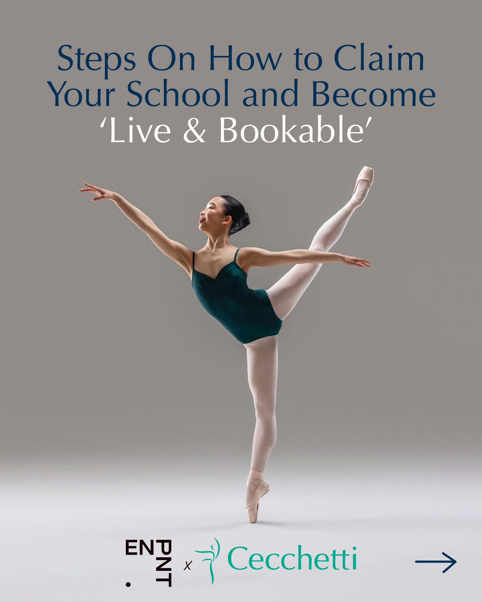 8 simple steps to become Live and Bookable on @enpnt_app's National Dance Directory.
As part of ENPNT’s complimentary white-glove service, the team can set up your profile and timetable for you at no cost. ✨Please email us: cecchetti@enpnt.com
#cecchettiballetaustralia #enpnt #partnership #membersbenefits