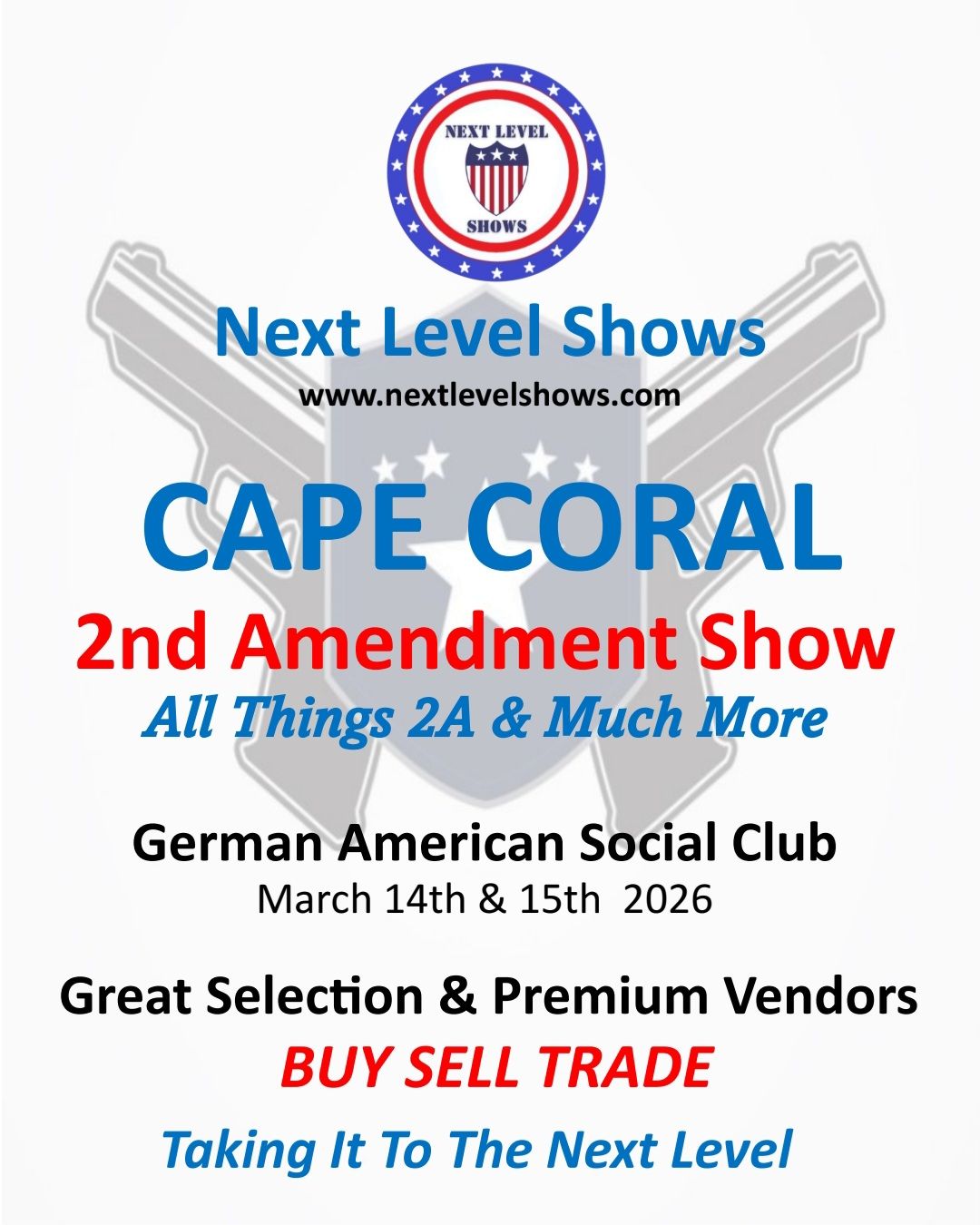 Great Selection and Premium Vendors
March 14-15 2026
Its going to be another great show
@followers
@everyone
