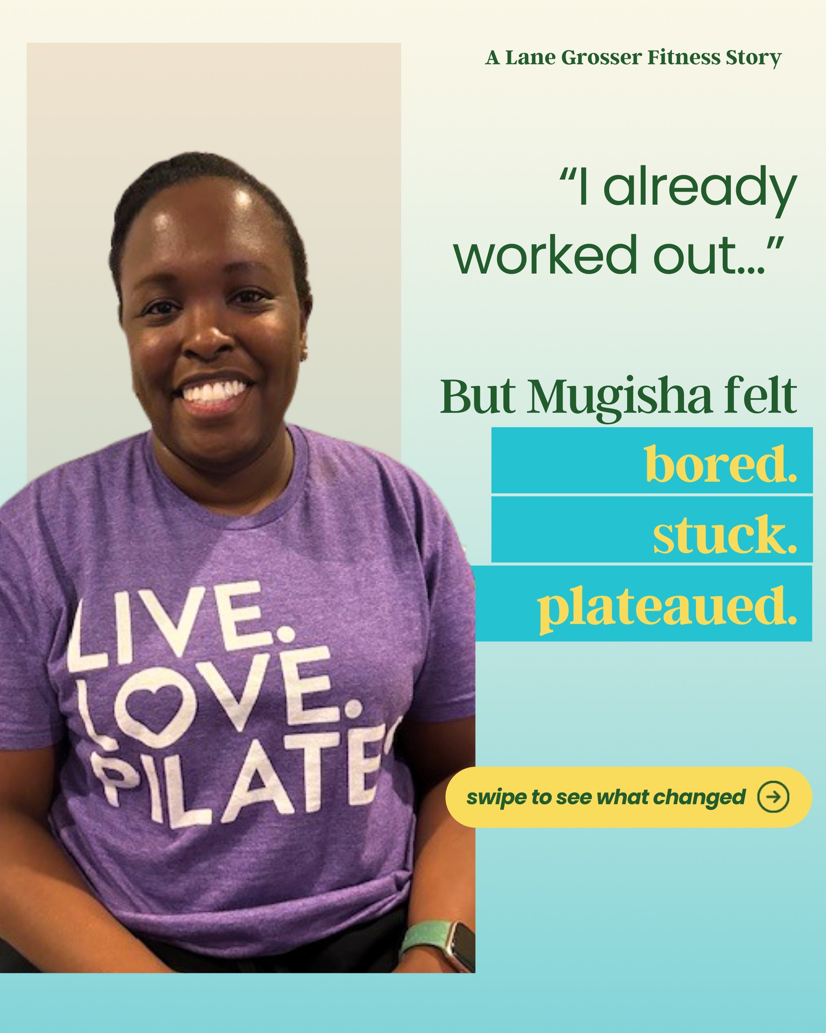 𝗠𝘂𝗴𝗶𝘀𝗵𝗮 𝘄𝗮𝘀𝗻’𝘁 𝗶𝗻𝗰𝗼𝗻𝘀𝗶𝘀𝘁𝗲𝗻𝘁.
𝗦𝗵𝗲 𝘄𝗮𝘀 𝘂𝗻𝗱𝗲𝗿-𝘀𝘂𝗽𝗽𝗼𝗿𝘁𝗲𝗱.
She was already moving —
but she didn’t have:
✔️ 𝘀𝘁𝗿𝘂𝗰𝘁𝘂𝗿𝗲 that built week to week
✔️ 𝗳𝗼𝗿𝗺 𝗰𝗼𝗮𝗰𝗵𝗶𝗻𝗴 that refined her strength
✔️ 𝗮𝗰𝗰𝗼𝘂𝗻𝘁𝗮𝗯𝗶𝗹𝗶𝘁𝘆 that made consistency easier
Built to Last — the 21-Day Strength & Grace Movement Program — is for women who are tired of guessing and ready for their movement to make sense.
Because consistency is easier when the plan is clear. ☀️
❌ Not random workouts.
Not starting over every week. 🫠
👉 Clear programming
👉 Alignment-focused instruction
👉 A community that shows up
Whether you’re getting back into a routine
or ready to take your strength to the next level —
𝗱𝗼𝗼𝗿𝘀 𝗼𝗽𝗲𝗻 𝗧𝗵𝘂𝗿𝘀𝗱𝗮𝘆, 𝗠𝗮𝗿𝗰𝗵 𝟱
with just 𝟮𝟬 𝘀𝗽𝗼𝘁𝘀 available. 💛
✨ Sign up at www.lanegrosserfitness.com on Thursday to secure your spot.
#pilatesstrength
#alignmenttraining
#womenwhostrengthtrain
#movementmatters
#lanegrosserfitness