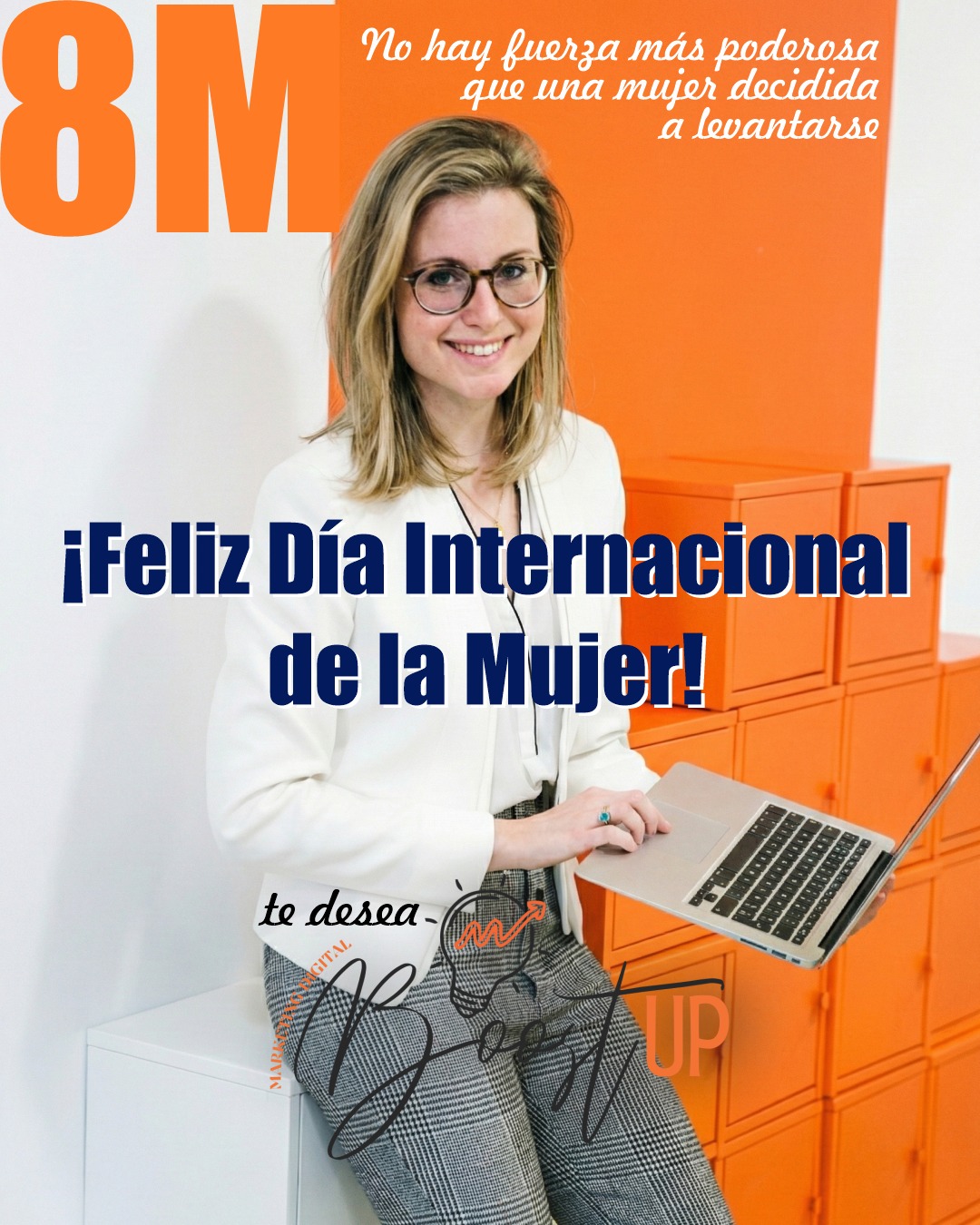 "Una mujer con voz es, por definición, una mujer fuerte. ¡Feliz 8 de Marzo! 🗣️🔥 #DiaDeLaMujer".
Te desea todo el equipo de BOOSTUP!! 🌹
#8M #DíaDeLaMujer #DíaInternacionalDeLaMujer #MujeresEmpoderadas#8deMarzo.
. #boostup #agenciademarketing #publicidaddigital #boostupmarketingdigital #marketingdigital #PublicidadEfectiva #publicidadenredes #marketingagency #ventasonline #redessociales #publicidad #agenciadepublicidad #boostupmkt
https://www.boostup-marketingdigital.com/marketing-digital