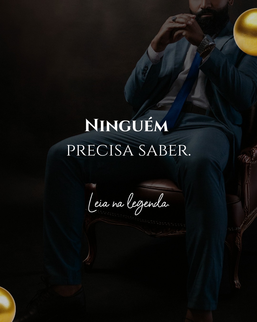 Uma das maiores preocupações dos pacientes é a discrição. E isso é absolutamente compreensível. A estética íntima masculina não é algo que o homem queira expor ou comentar com outras pessoas.
Todo o processo é pensado para ser reservado: desde o atendimento, a consulta, o procedimento e o pós. O objetivo não é que alguém perceba que você fez algo, mas que você se sinta diferente ao se olhar no espelho.
Resultado bem feito não chama atenção, traz paz. O homem não quer aplauso, quer tranquilidade. Quer deixar de pensar no problema.
Se a discrição é essencial para você, saiba que ela começa já na consulta. Clique no link da bio e converse com a minha equipe de forma reservada.