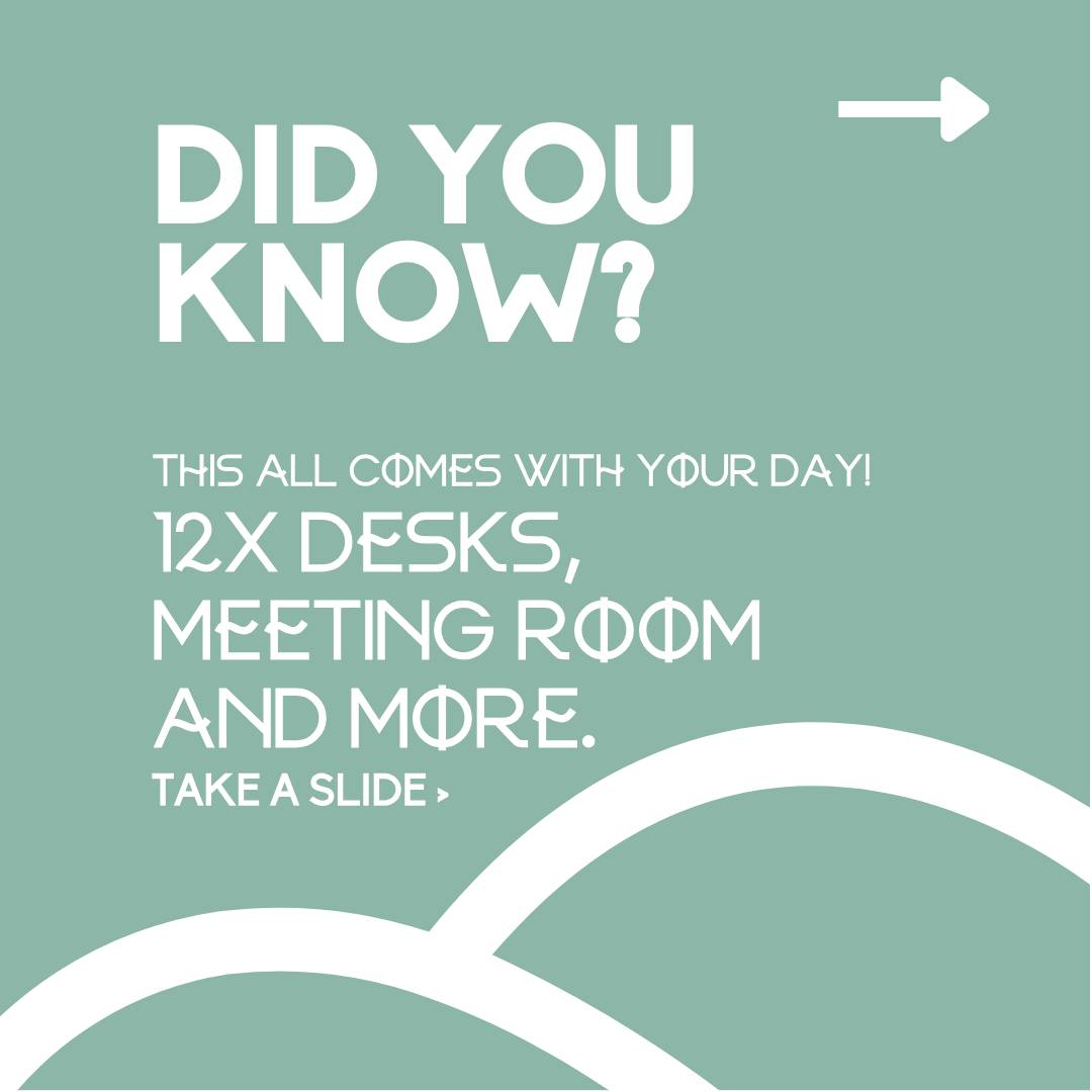 With so many reasons for joining our space in Devon, here are a few as to why working from our CoWorking Space in Buckfastleigh is the only way.
Slide and see more!
#coworkingdevon #buckfastleigh #riverdart #bestplacetowork