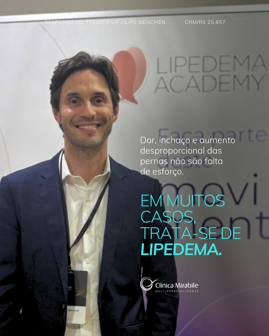 Lipedema: o que é, quais são os sintomas e por que tantas mulheres passam anos sem diagnóstico?
Dor, inchaço e aumento desproporcional dos membros inferiores não devem ser normalizados.
O lipedema é uma condição médica reconhecida, com impacto físico e emocional significativo, que ainda apresenta alto índice de subdiagnóstico.
Quando identificado corretamente, é possível estruturar um plano de cuidado individualizado, com foco na redução dos sintomas, na melhora da funcionalidade e na qualidade de vida.
Informação também faz parte do tratamento. 💛🩺
-
#clinicamirabile #clinicamultidisciplinar #portoalegre