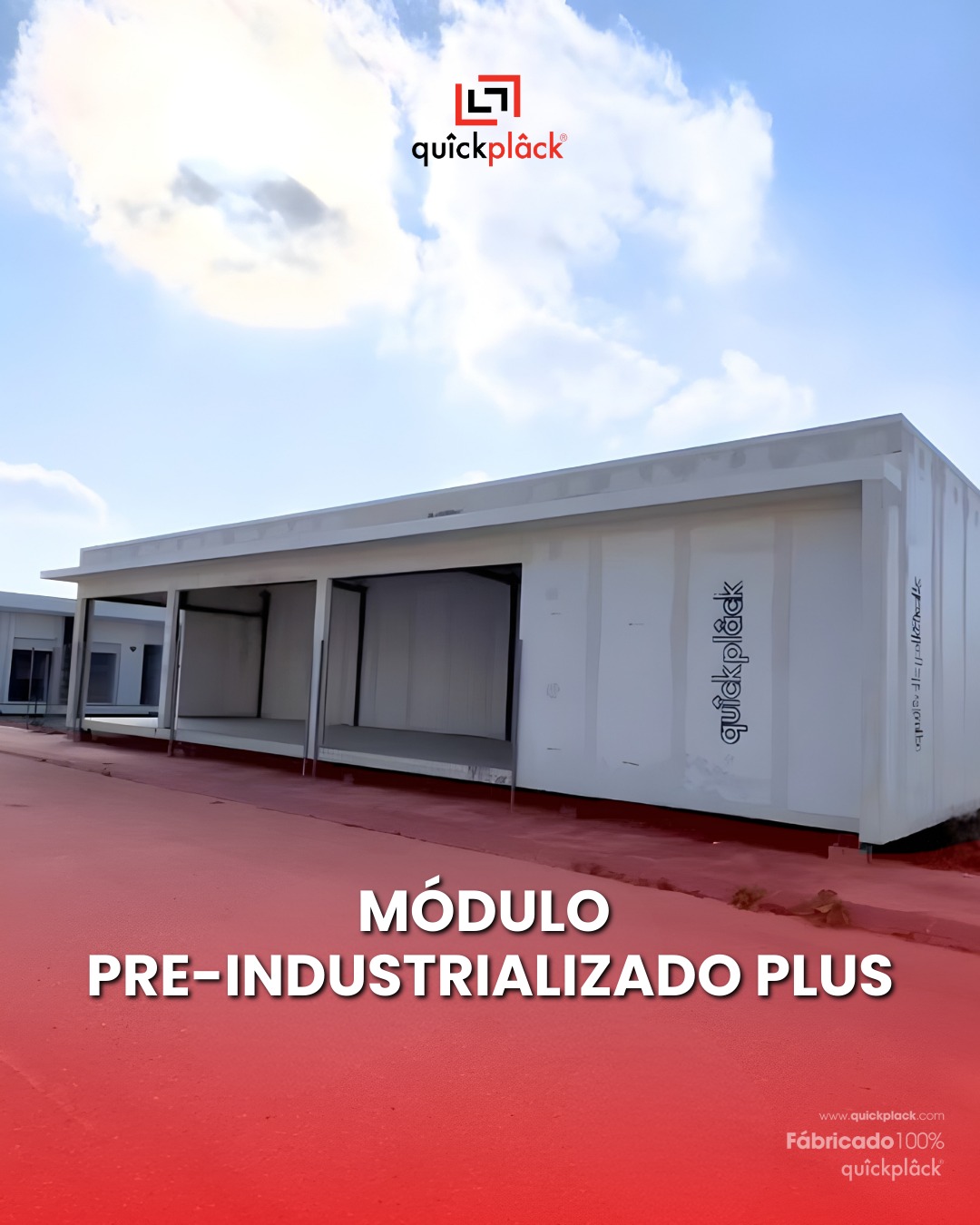 ¿Tienes el terreno pero te asusta la obra eterna? 🏗️ Con Quickplack, estrenar casa es más fácil de lo que imaginas.
Nuestro Módulo Pre-Industrializado Plus no es solo una estructura; es ingeniería diseñada para tu confort:
✅ Ahorro energético: Techo con panelería aislante avanzada.
✅ Confort térmico: Suelo con base aislante y acabado autonivelante.
✅ Resistencia total: Estructura metálica y panelería de alta densidad en paredes.
Fabricado 100% por nosotros para garantizarte la máxima calidad sin sorpresas.
¡Es hora de construir con confianza y eficiencia! 🚀
¿Listo para empezar? Contáctanos:
📲 +34 606 85 20 13
📲 +34 619 19 93 99
🌐 Más información en: www.quickplack.com
__________________________________
Do you have the land but dread an endless construction process? 🏗️ With Quickplack, moving into your new home is easier than you imagine.
Our Pre-Industrialized Plus Module is more than just a structure; it’s engineering designed for your comfort:
✅ Energy savings: Advanced waterproof and insulating roof panels to save energy.
✅ Thermal comfort: Insulating base and self-leveling floor finish for maximum well-being.
✅ Total resistance: Heavy-duty steel structure and high-density wall paneling.
100% manufactured by us to guarantee top quality with no surprises.
It’s time to build with confidence and efficiency! 🚀
_______________________
Vous avez le terrain mais vous redoutez un chantier interminable ? 🏗️ Avec Quickplack, emménager dans votre nouvelle maison est plus simple que vous ne l'imaginez.
Notre Module Pré-Industrialisé Plus n'est pas seulement une structure ; c'est de l'ingénierie conçue pour votre confort :
✅ Économies d'énergie : Toiture avec panneaux isolants avancés et imperméabilisation.
✅ Confort thermique : Base isolante et sol autonivelant pour un bien-être optimal.
✅ Résistance totale : Structure métallique et panneaux muraux haute densité.
Fabriqué à 100% par nos soins pour vous garantir une qualité maximale sans mauvaises surprises.
#Quickplack #ModuloPlus #TuCasaHoy #ViviendaEficiente