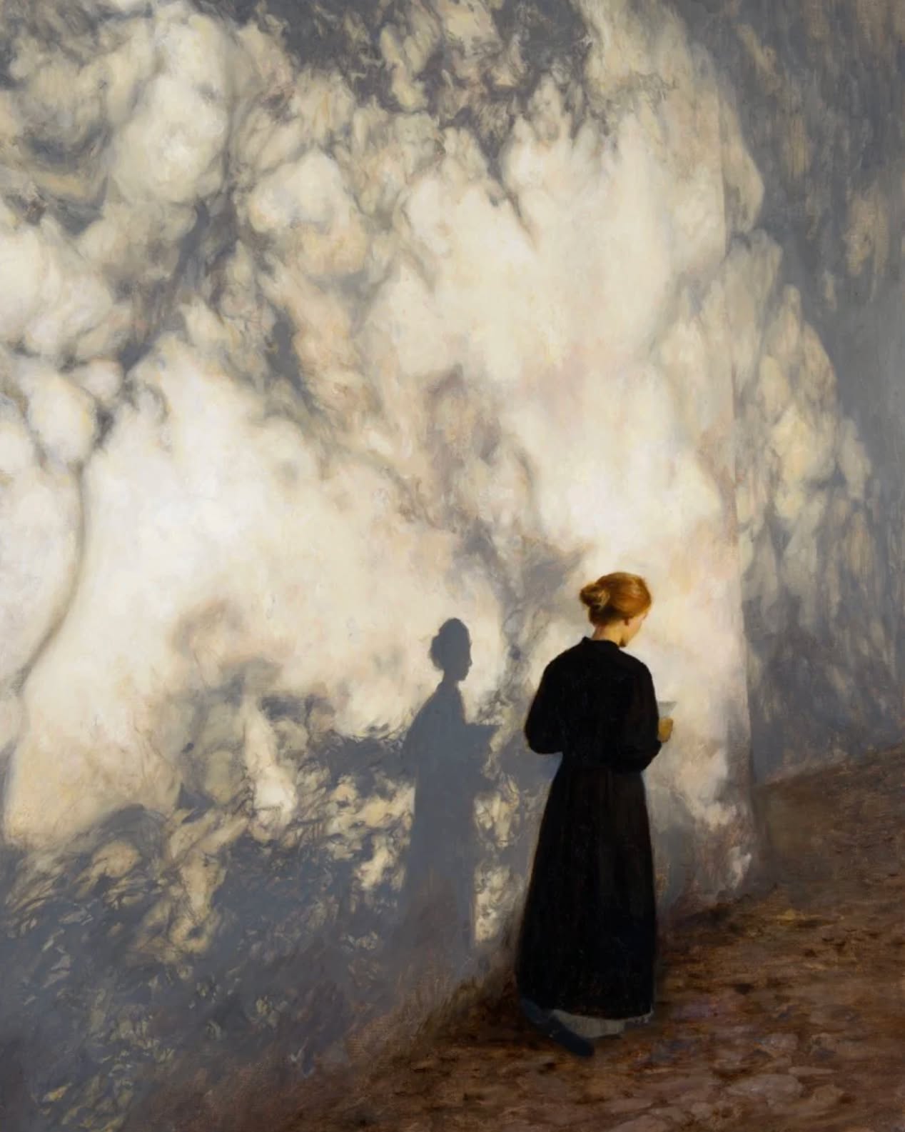 'Through the Shadows' by Andrii Kateryniuk, Oil on canvas