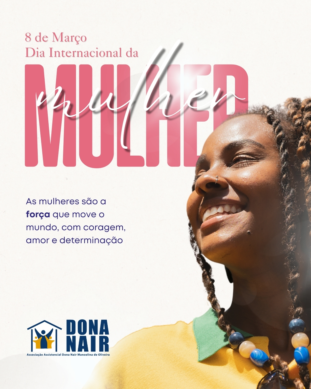Mudar o mundo não é um sonho, é o resultado da força de mulheres que ocupam espaços, levantam vozes e transformam realidades. Hoje celebramos o impacto de cada uma delas em nossa caminhada. Feliz Dia Internacional da Mulher!
