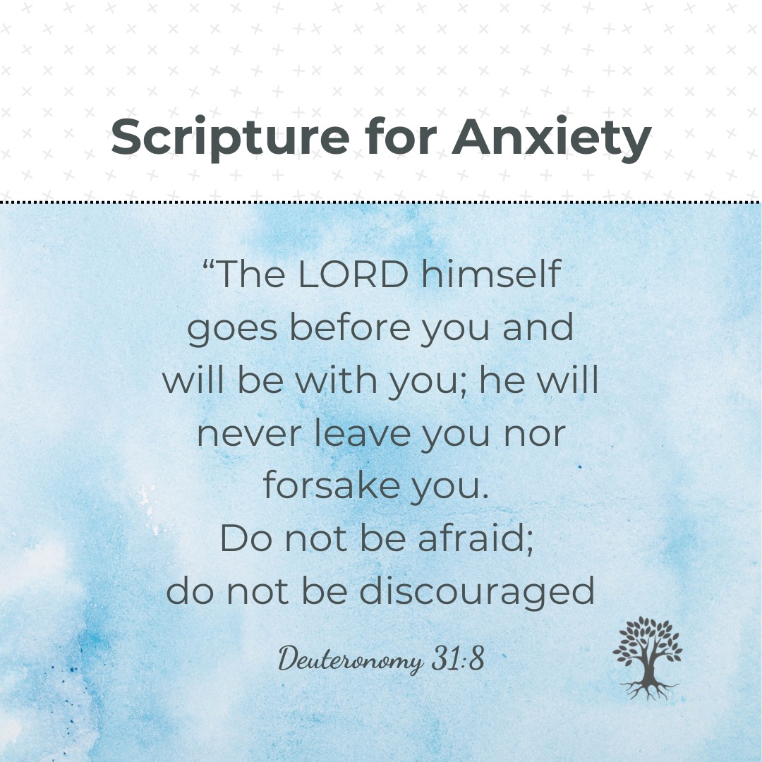 Anxiety often makes it feel like we’re stepping into the unknown alone or like we have to figure everything out before we move forward. Scripture reminds us that we do not walk ahead by ourselves…God is already there.
God goes before you.
God walks with you.
You are not alone in what you’re facing.
If anxiety feels heavy today, let this truth steady your heart: the Lord has already gone ahead of you, preparing the way.
“The Lord himself goes before you and will be with you; he will never leave you nor forsake you. Do not be afraid; do not be discouraged.”
Deuteronomy 31:8
#ScriptureForAnxiety #FaithOverFear #GodGoesBeforeYou #Deuteronomy318 #PeaceForToday #ChristianCounseling #RootedInHope #YouAreNotAlone #BiblicalEncouragement #TrustGod #RootedHopeCounseling