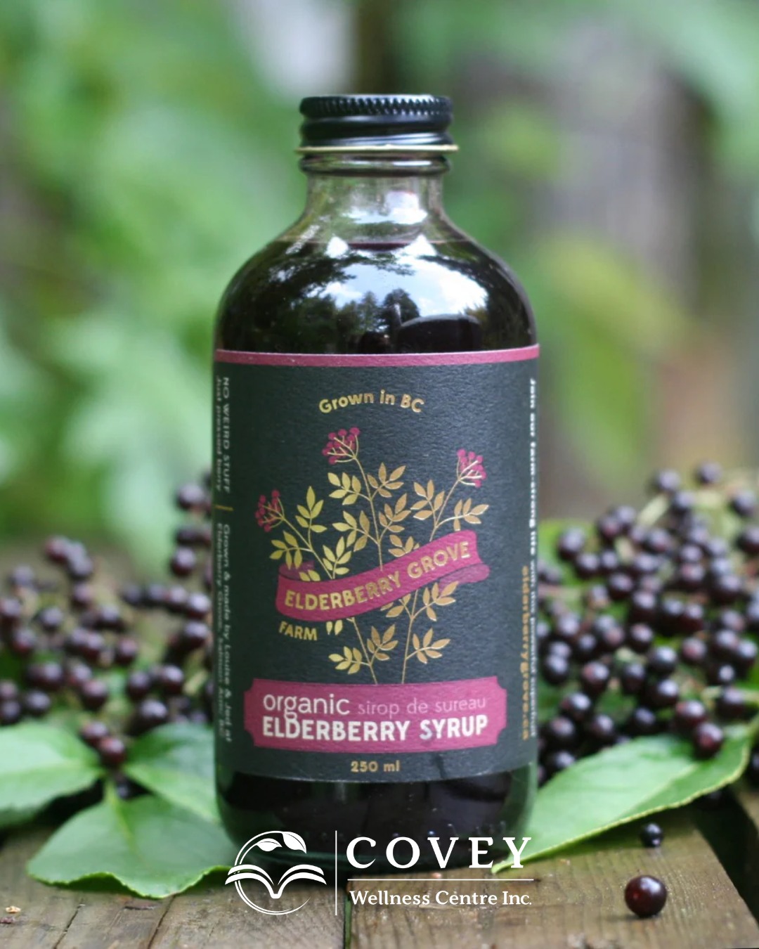 Everyone around you is getting sickโฆ but you donโt have time for that. ๐คง๐ซ
Hereโs why elderberry is everywhere right now ๐
When seasons change and germs start making the rounds, more people are reaching for natural immune support. Elderberry is packed with antioxidants โ especially anthocyanins (plant compounds that give berries their deep purple color and help protect cells from damage) โ plus vitamin C, which may help reduce the duration and severity of cold and flu symptoms.
We are loving Elderberry Grove Farm's Organic Elderberry Syrup and Organic Elderberry Shrub! Fresh-pressed by the farmers that grew them in Salmon-Arm, BC.
If youโre trying to stay ahead of the sniffles, this tiny but mighty berry might be your new go-to.