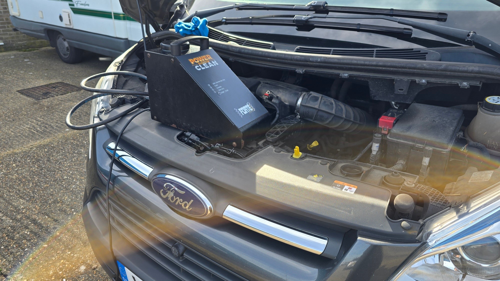 Remember the Transit from last week with the DPF delete where the sales company put a dpf on without removing the dpf delete patch?
Well, it's working again now!
Customer opted to put the dpf back into place after being advised on the process of a dpf delete.
- DPF Patch removed.
- Stage 1 Remap added.
- Live data on dpf monitored and passed.
- Exhaust vapouriser tested as faulty and replaced.
- On-Vehicle DPF Clean completed.
Customer advised to take the van on a couple of 45 minute drives to check that it will successfully do it's regens. Also advised to avoid supermarket fuels and carry out a long drive atleast once a month to prevent carbon build up.
#DPF #PDFcleaning #MobileMechanic #Remapping #FordTransit #ExhaustVapouriser #Diagnostics #FemaleMechanic #FemaleTech