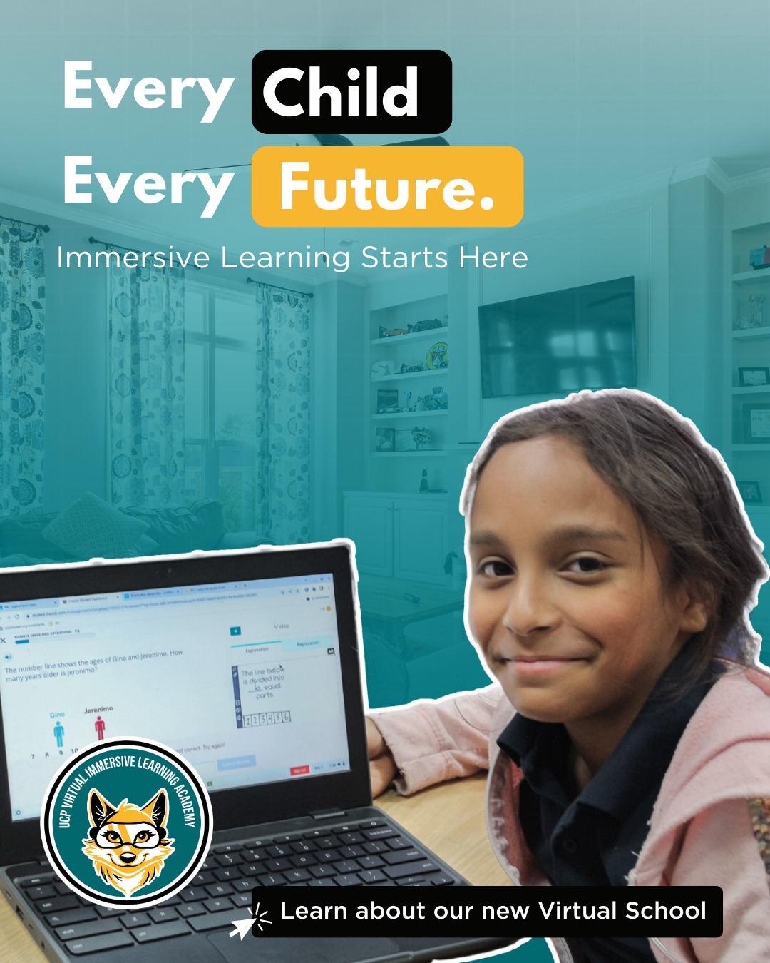 Innovation. Engagement. Opportunity. That’s what the New Immersive Learning Academy – UCP Virtual School is all about.💻
Through immersive instruction and personalized support, we’re redefining what virtual education can look like. The future is bright — and we’re just getting started. 🌟
Learn more here - https://www.ucpcharter.org/virtualschool