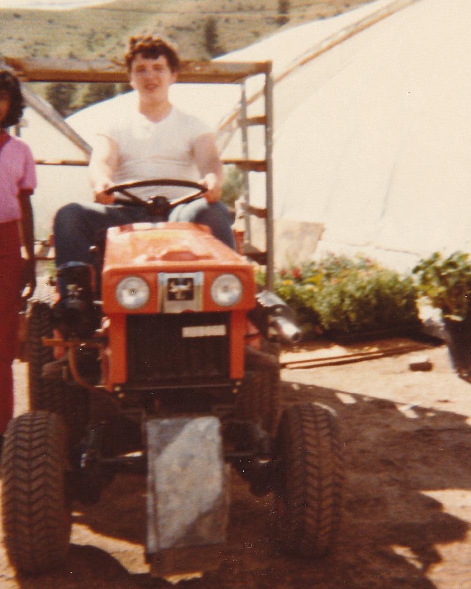 Throwback Thursday! Pictured is Greg Ward and his sister Shauna (well half of her 😄) as teenagers, working away in the family business. We sure do miss Greg! Circa 1970’s.