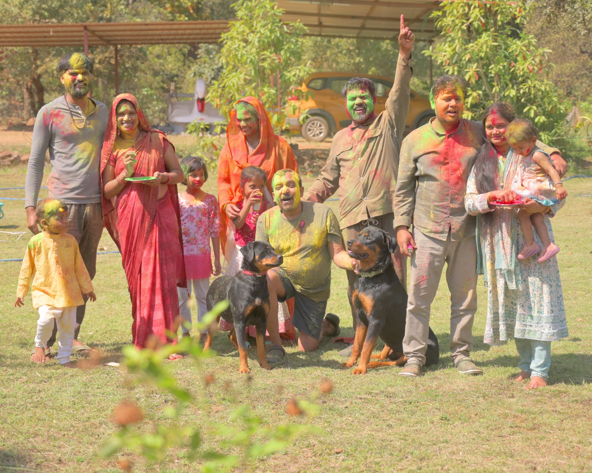 Happy Holi from Team Camp Banas and our friends in Hathwar. Colours, laughter, and togetherness filled the day as villagers joined us in joyful celebration and shared harmony.