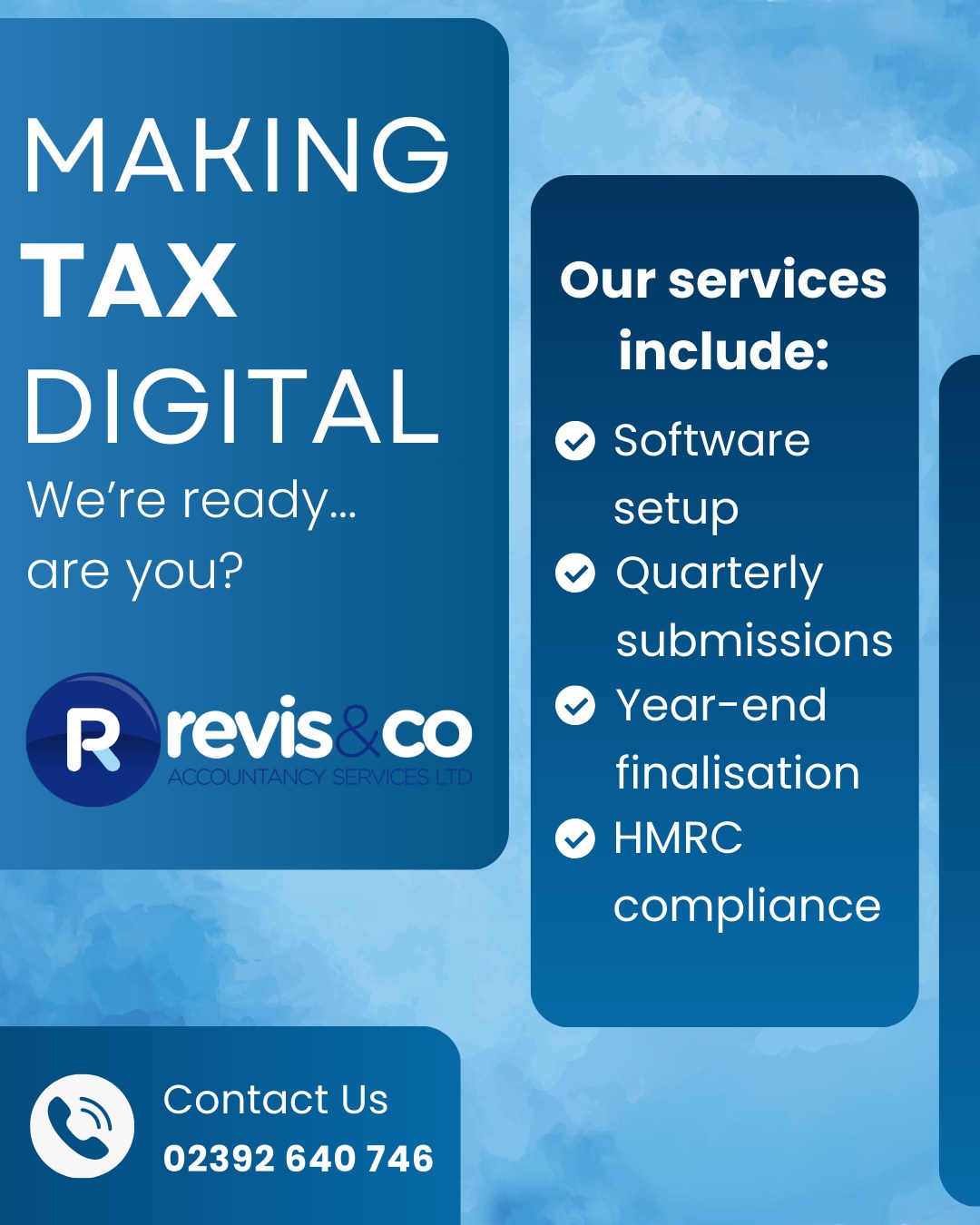 From April 2026, sole traders and landlords with £50k+ total income must comply with Making Tax Digital for Income Tax 📊
That means quarterly submissions, digital records, and new deadlines, not just one annual tax return ⏱
Switch to an MTD-ready accountant now, before the first quarterly submission is due ✅
