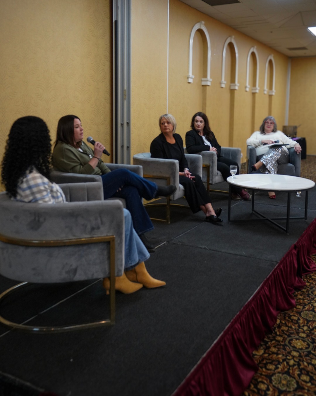 What an incredible morning celebrating International Women’s Day! 💜
Thank you to everyone who joined us for a morning full of conversation, connection, and inspiration. We’re so grateful to our panel guests, the wonderful Brigid Trio, our delegates, and all the community members who came out to be part of such a meaningful event.
A special thank you to our amazing community sponsors who helped make this breakfast possible:
-RE/MAX Fairlane Realty
-TCPEP
-VERECAN Group of Companies
-Brigid Trio
-Jean’s Flowers & Gifts
