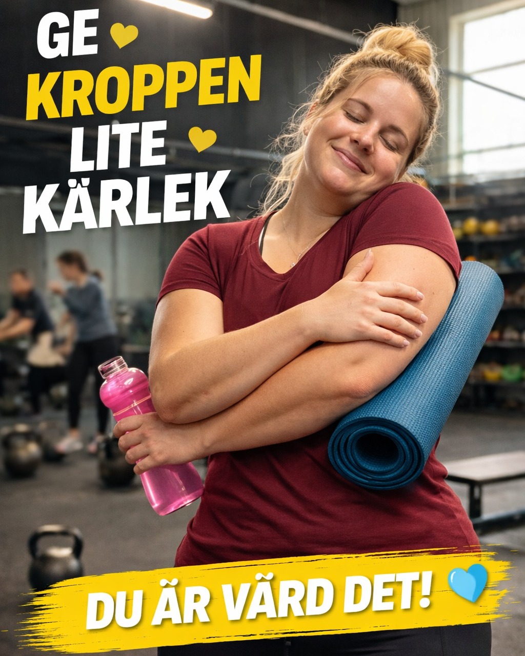 Helgen är här – och vet du vad?
Träning behöver inte vara perfekt. Den behöver bara bli av.
30 minuter.
Lite svett.
Lite skratt.
Lite bättre än igår.
Det räcker långt.
Så innan soffan, snacksen och helgmyset…
ge kroppen lite kärlek först.
Vi ses på gymmet 💙