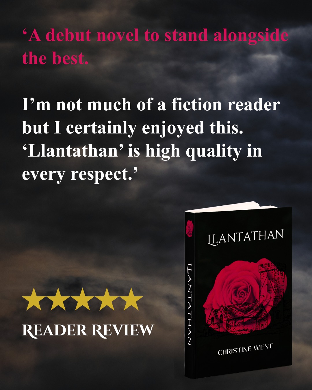 #christinewent #supernaturalcrimefiction #murdermysteryfiction #llantathanbychristinewent