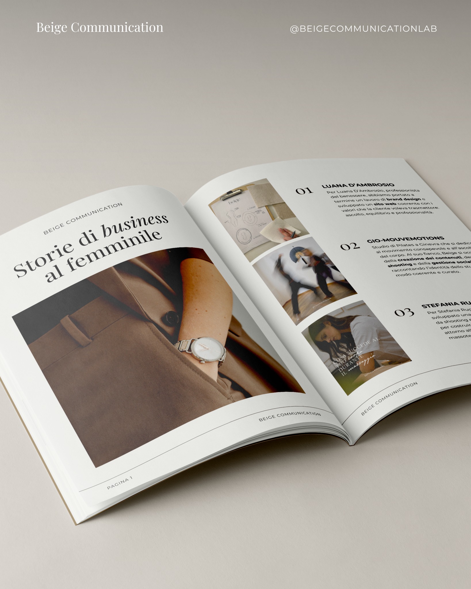L’8 marzo si riempie spesso di mimose e celebrazioni. Ma la differenza non la fanno i simboli di un giorno: la fanno le condizioni concrete che permettono alle donne di lavorare, creare e costruire impresa. Politiche che sostengano davvero la maternità, opportunità reali, spazi professionali equi.
Nel nostro piccolo, in Beige cerchiamo di fare la nostra parte ogni giorno: affiancando imprenditrici, valorizzando il loro lavoro e sostenendo progetti guidati da donne 🤍
Perché il cambiamento non è un gesto simbolico.
È qualcosa che si costruisce nel tempo.
______
#beigecommunicationlab #communicationdesign