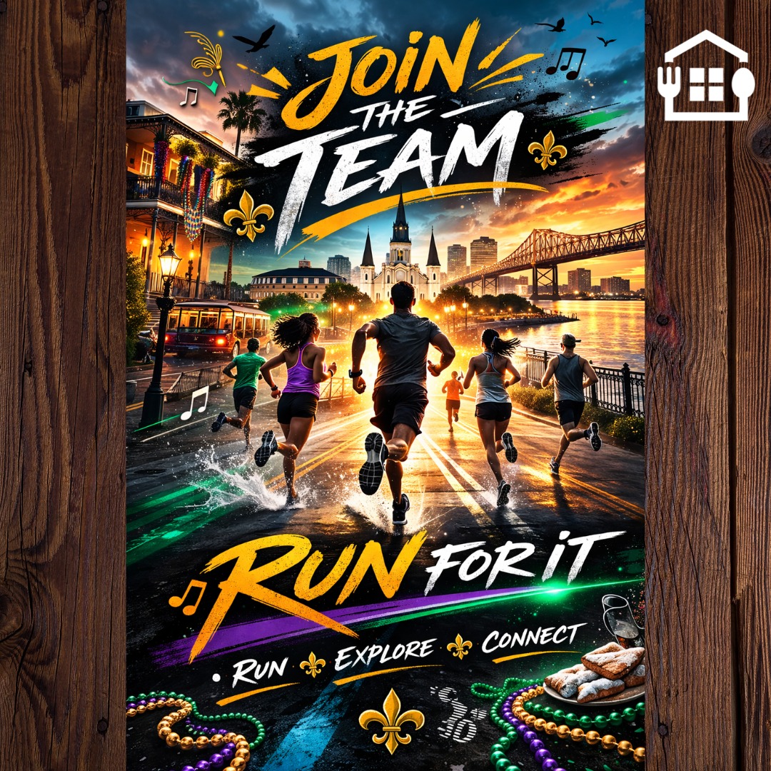 Ready to run for something bigger than yourself? Join the us at the Crescent City Classic 2026 Run For It Program and turn your race day into a force for good. You bring the energy and we’ll bring the community, the mission, and the celebration at the finish line.
Register Now: https://runsignup.com/Race/65952/Charity/9313