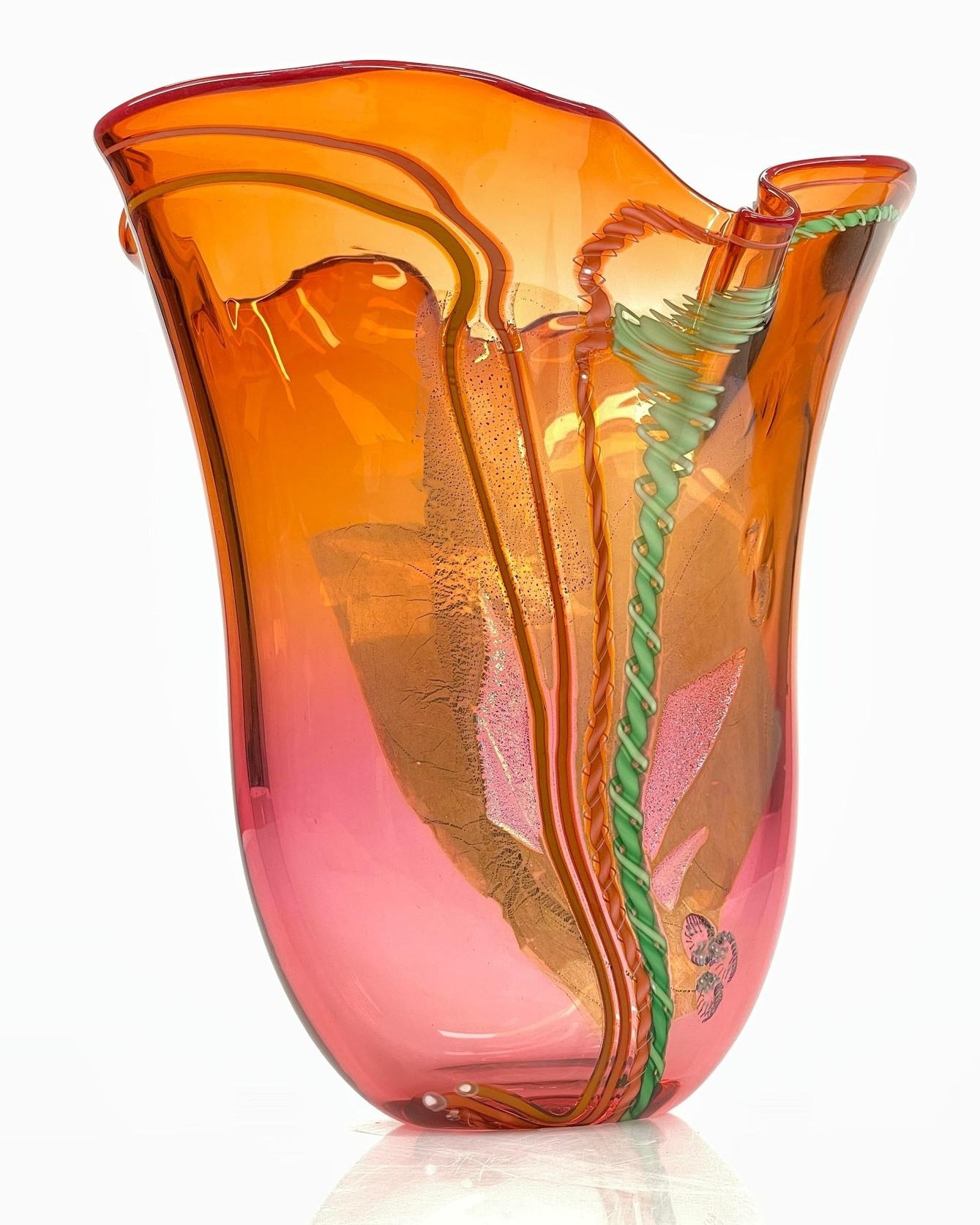 Nancy Becker has been making glass for nearly her whole life. As a child she would mix sand with food coloring and paint with it. Many years later, a community college class in glass-blowing gave her the first real taste of making her own glass. With huge fire-fed furnaces and being urged to jump right into the process, she never turned back. Come meet Nancy and see her beautiful blown glass at the 20th annual Artists Greenhouse Sale on May 30 from 9-4 and May 31 from 11-3. 4th Quarter Farm, 1335 S. Woodbine Rd., West Linn OR. Details and artist portfolios are at www.artistsghsale.com.
.
#artistsgreenhousesale #artistsghsale #pacificnwart #handblownglass #portlandartsale #westlinnoregon #flowerfarm #portlandoregon #finecraftshow #4thquarterfarm