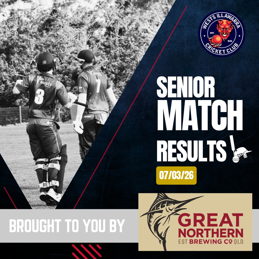 ๐ง๐ Senior Round Update | Wests Devils ๐น
Rain once again decided it wanted to be the star of the weekendโฆ and unfortunately it had the final say in a few games! โ
1st Grade, 3rd Blue, 3rd Red and 4th Blue all managed to get started before the weather stepped in and forced an early finish, while 2nd Grade didnโt even get the chance to pad up.
The good news? 4th Red beat the rain and were able to get their games completed! ๐ชโค๏ธ๐
Hereโs hoping the weather gives the Devils a break next weekend! ๐ค
#WestsDevils #RainInterrupted #RedAndBlueProud #GoDevils #ClubCricket